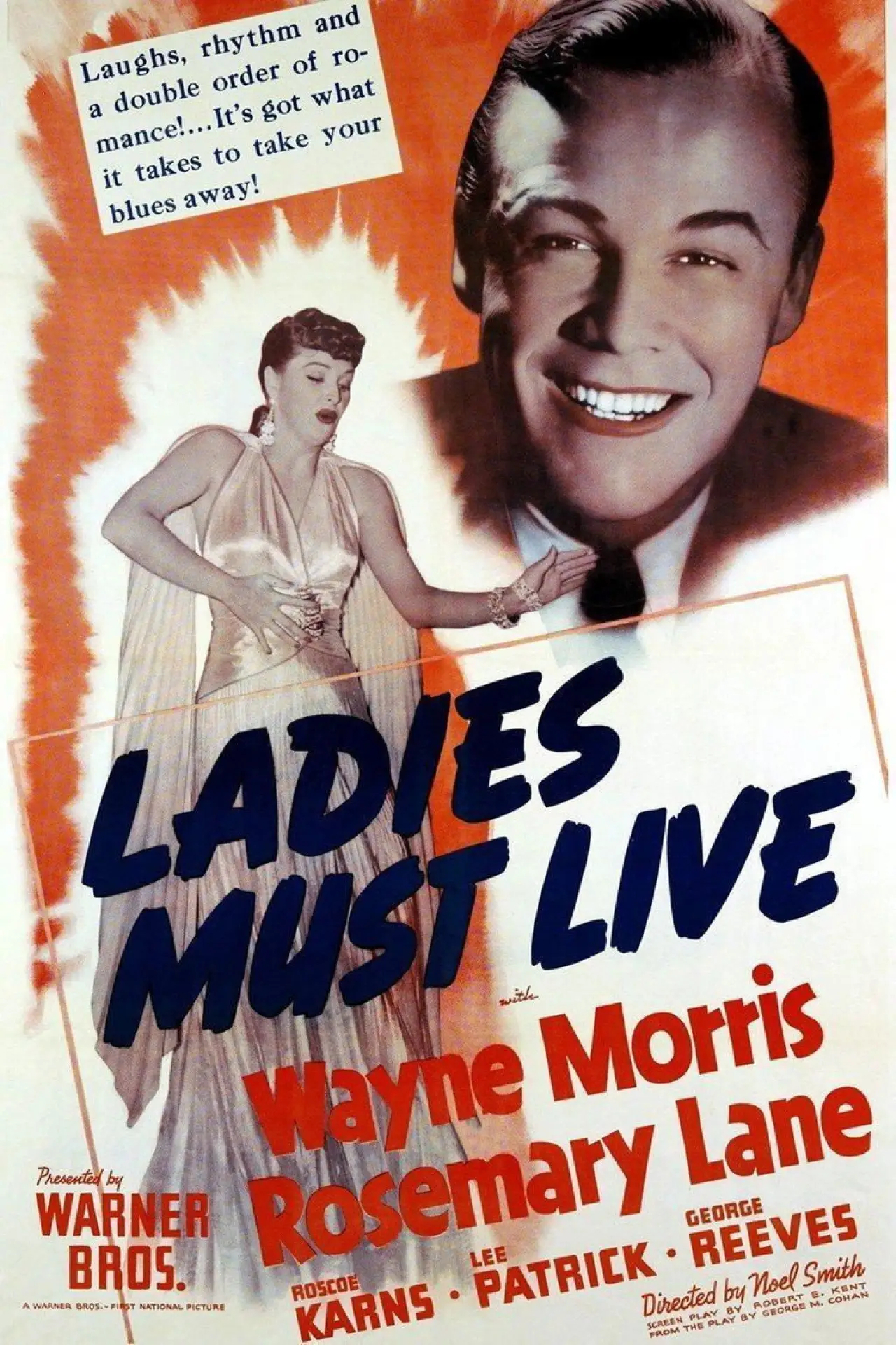 Movie poster "Ladies Must Live"