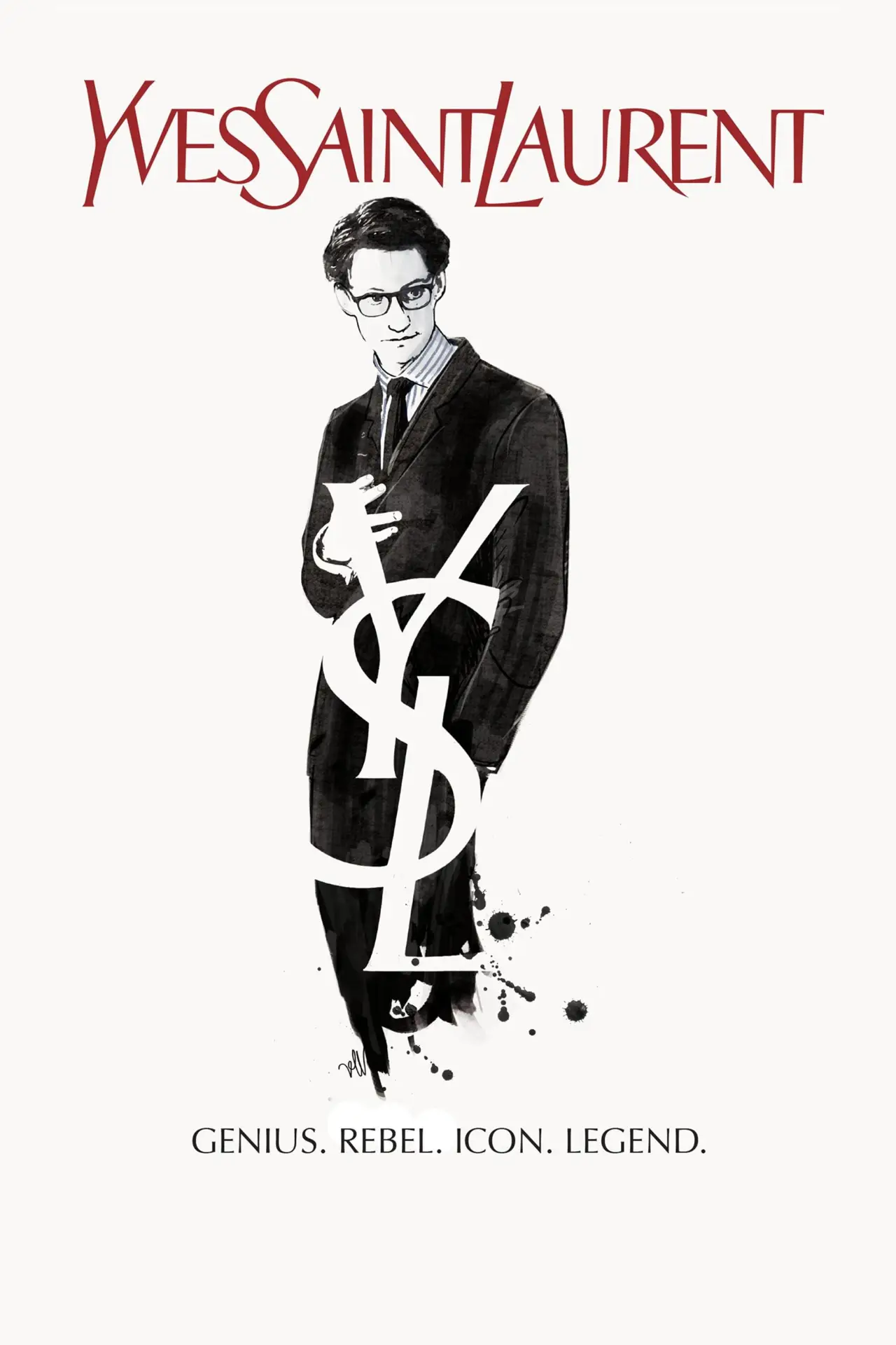 Movie poster "Yves Saint Laurent"