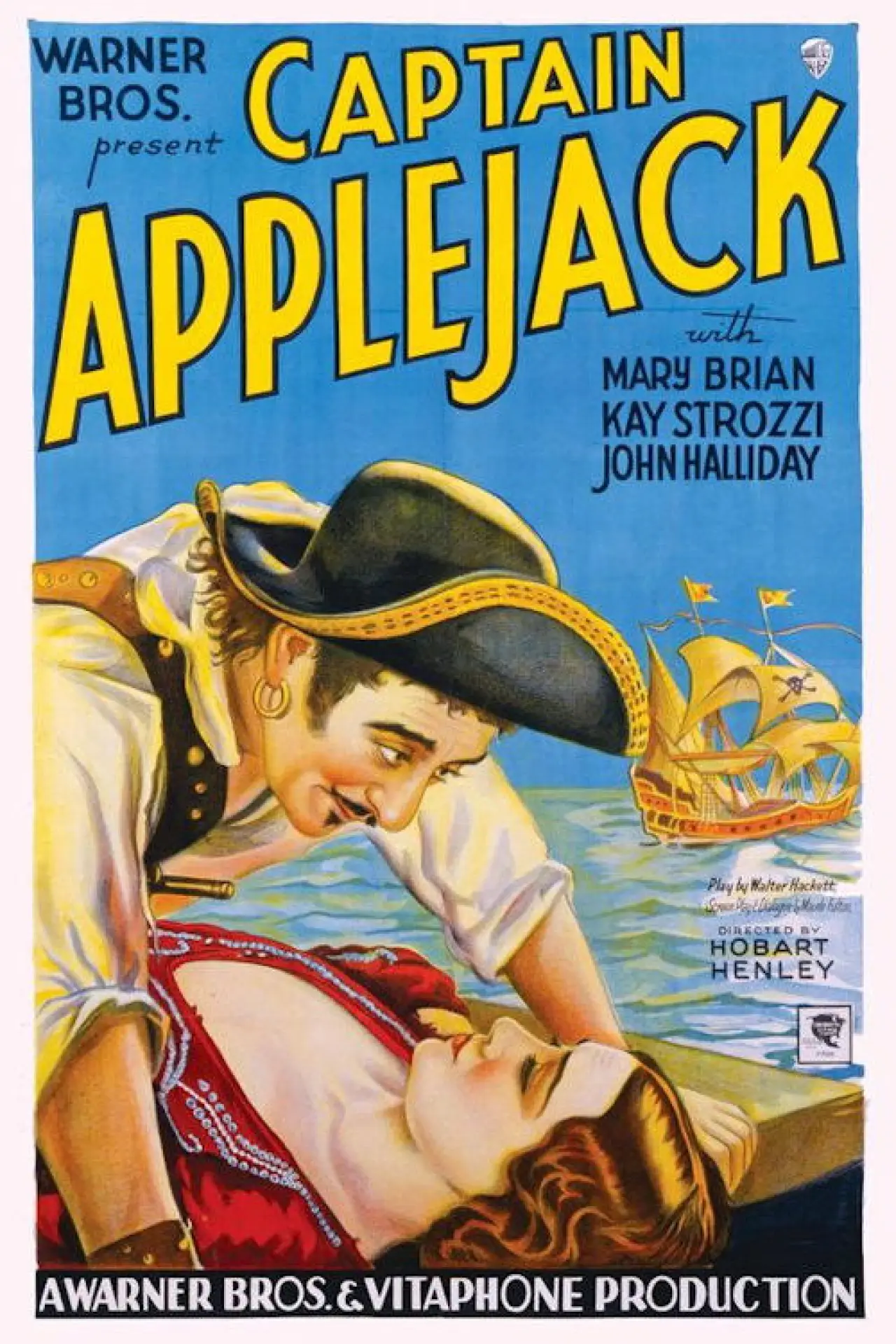 Movie poster "Captain Applejack"