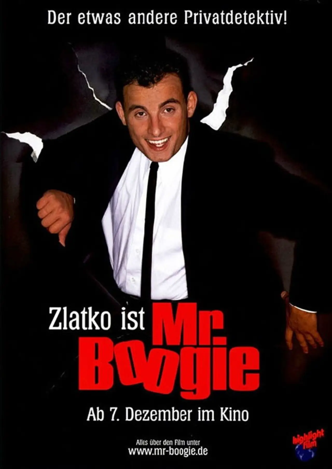 Movie poster "Mr. Boogie"