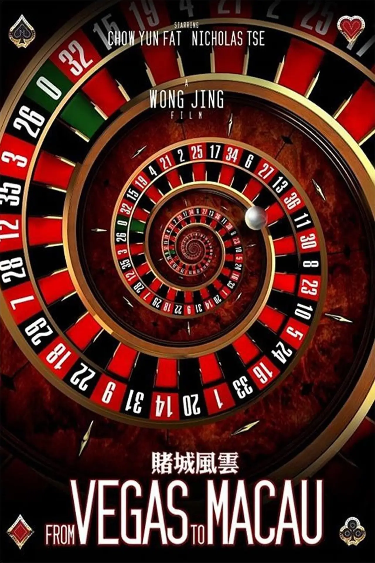 Movie poster "From Vegas to Macau"