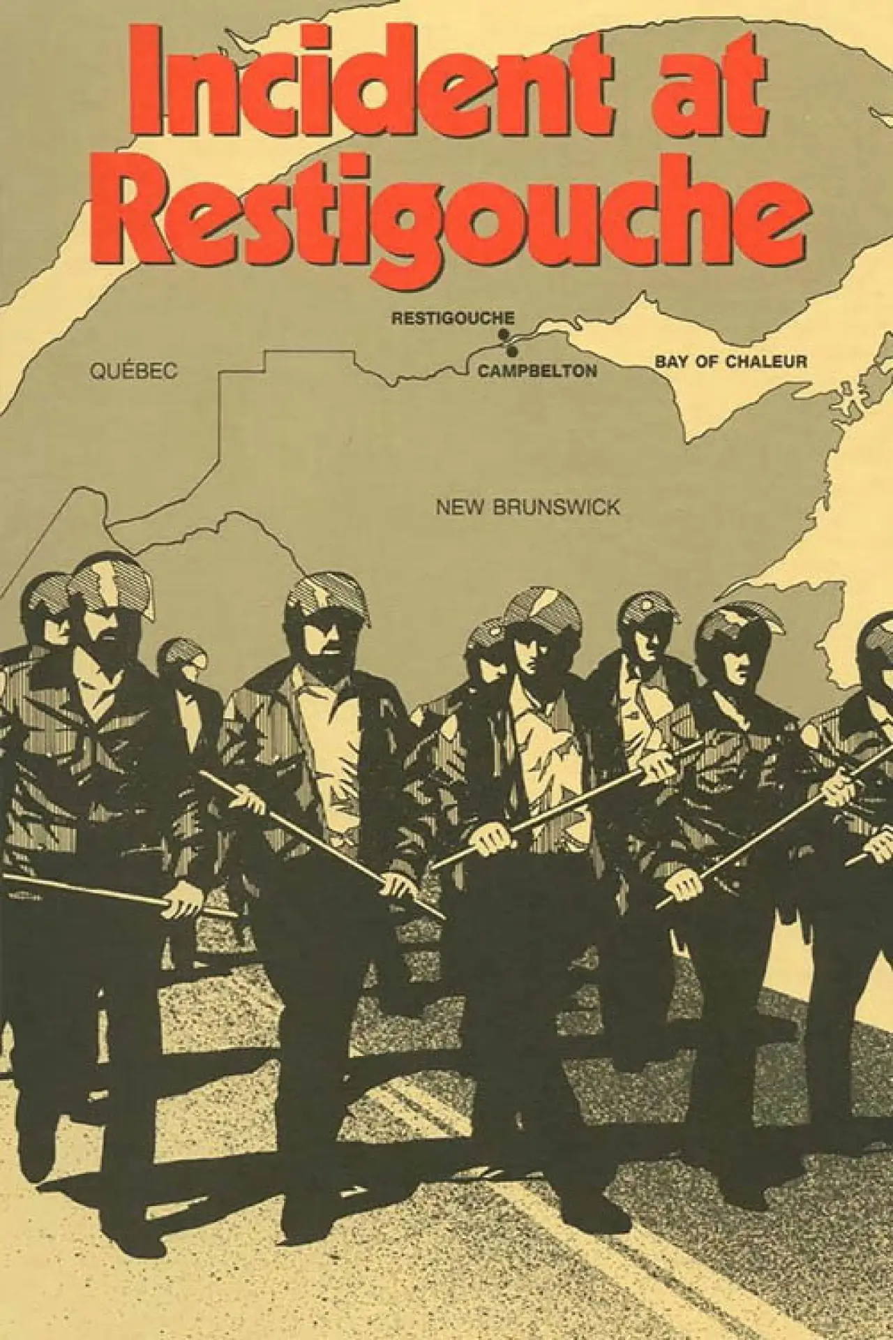 Movie poster "Incident at Restigouche"