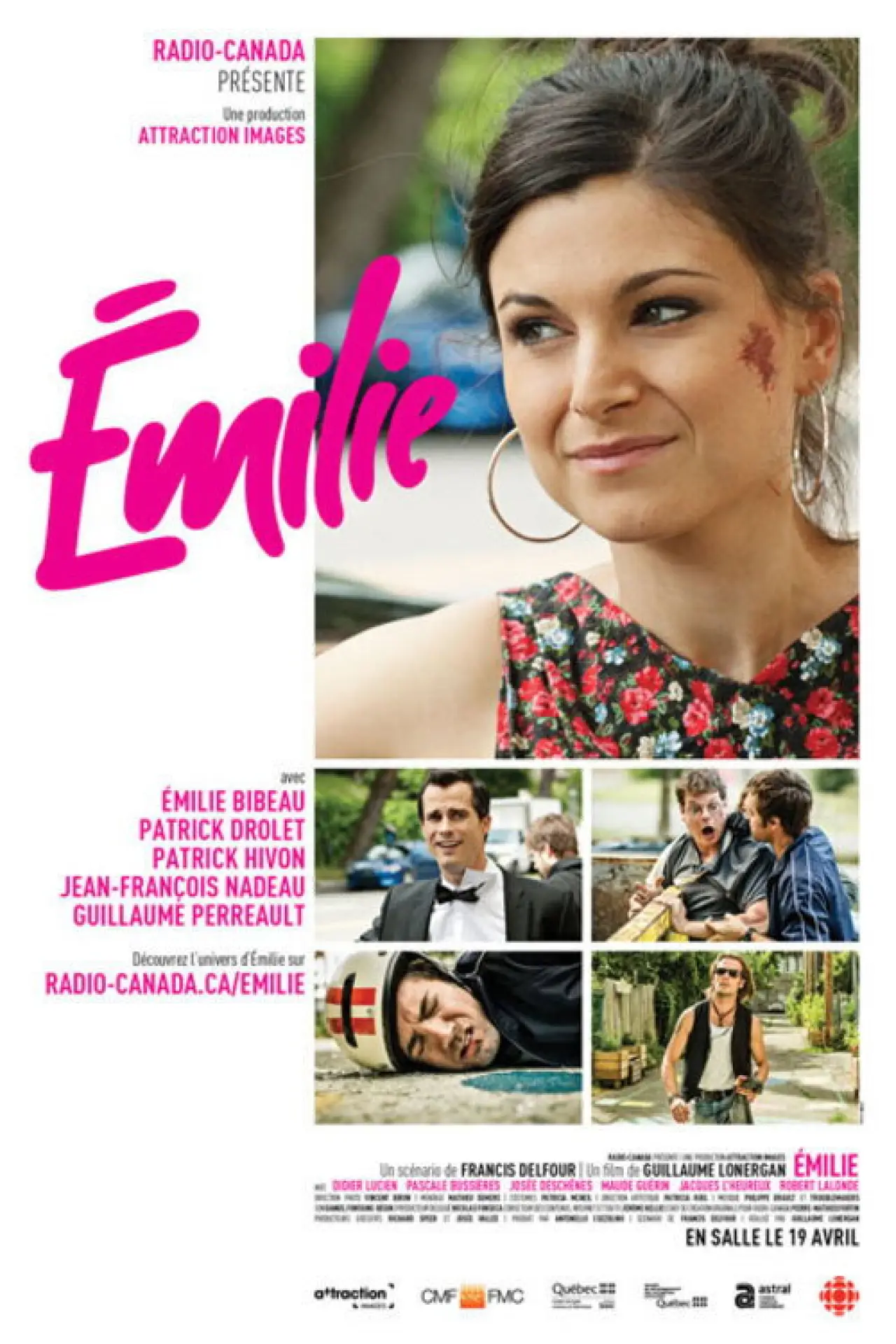 Movie poster "Émilie"