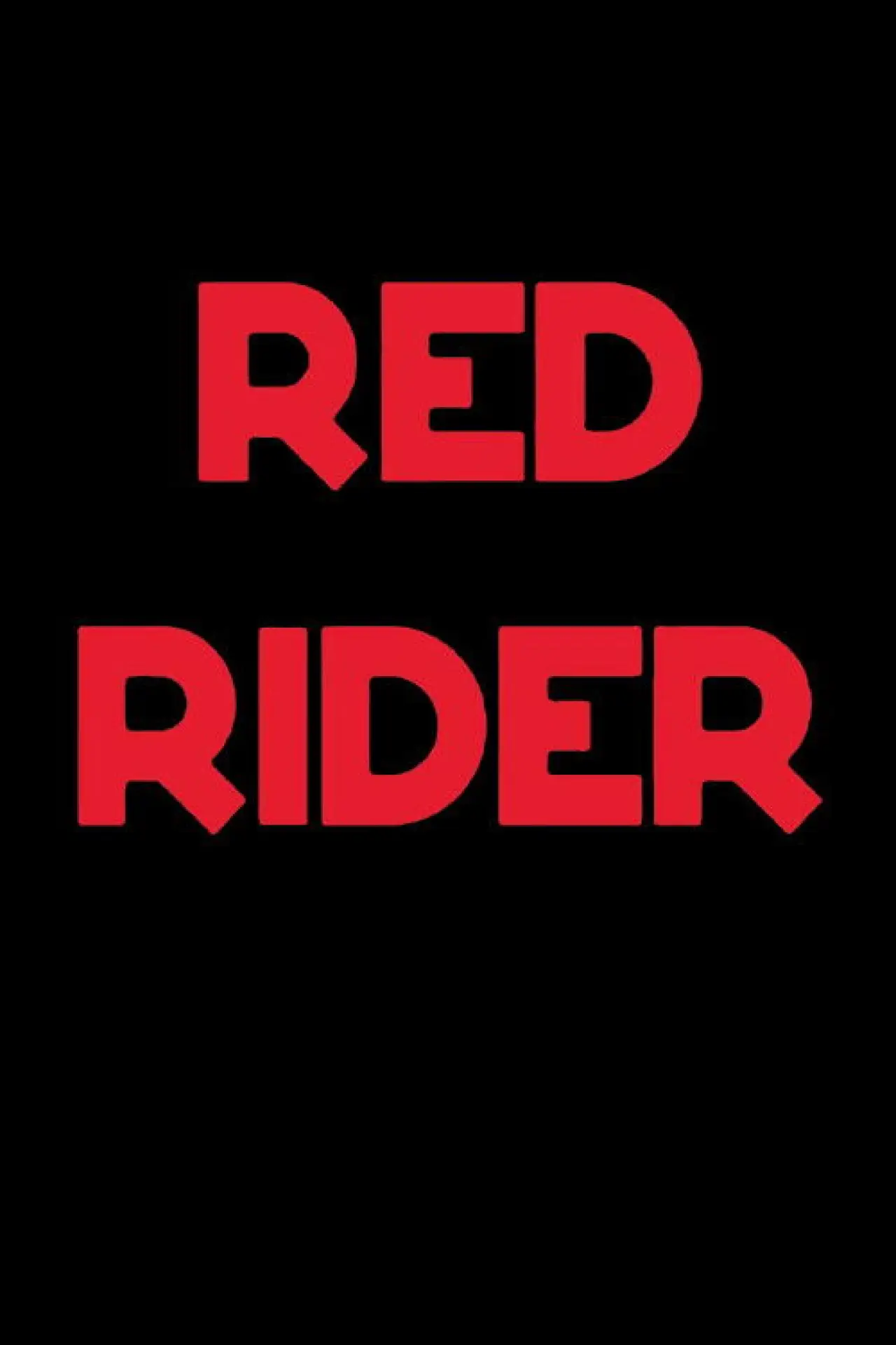 Movie poster "Red Rider"
