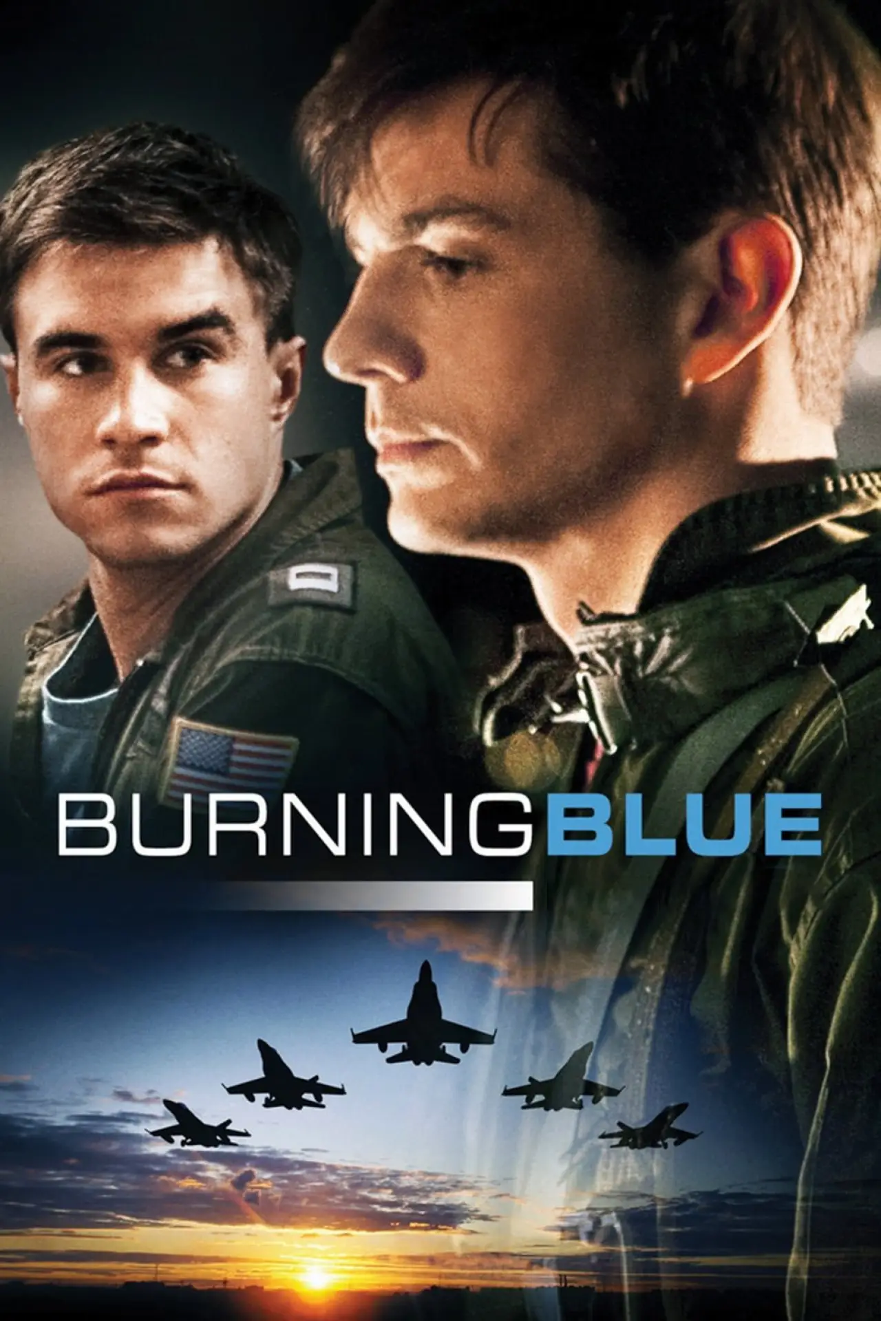 Movie poster "Burning Blue"