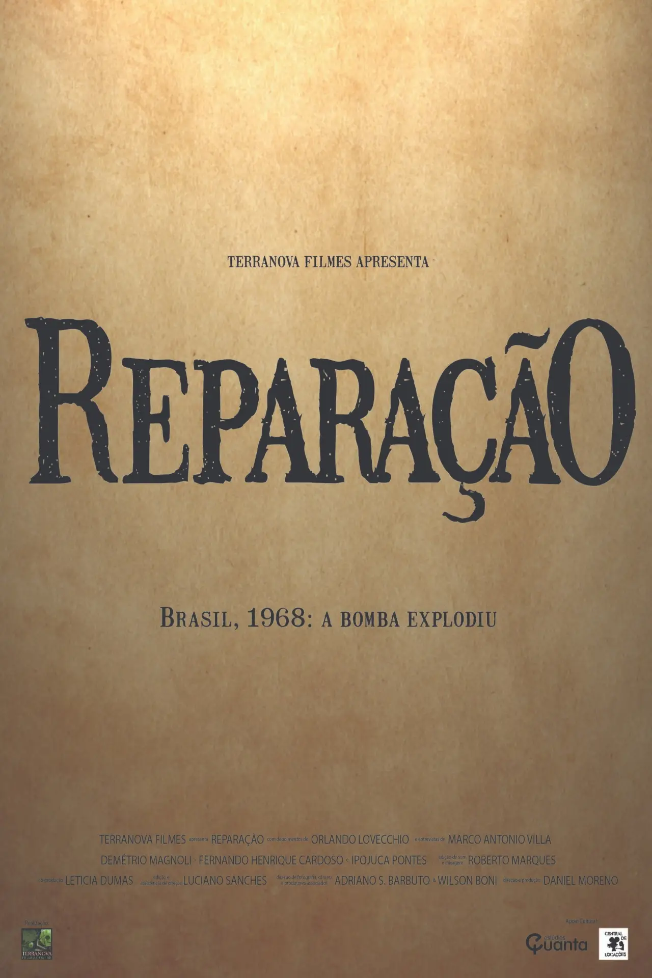 Movie poster "Reparation"