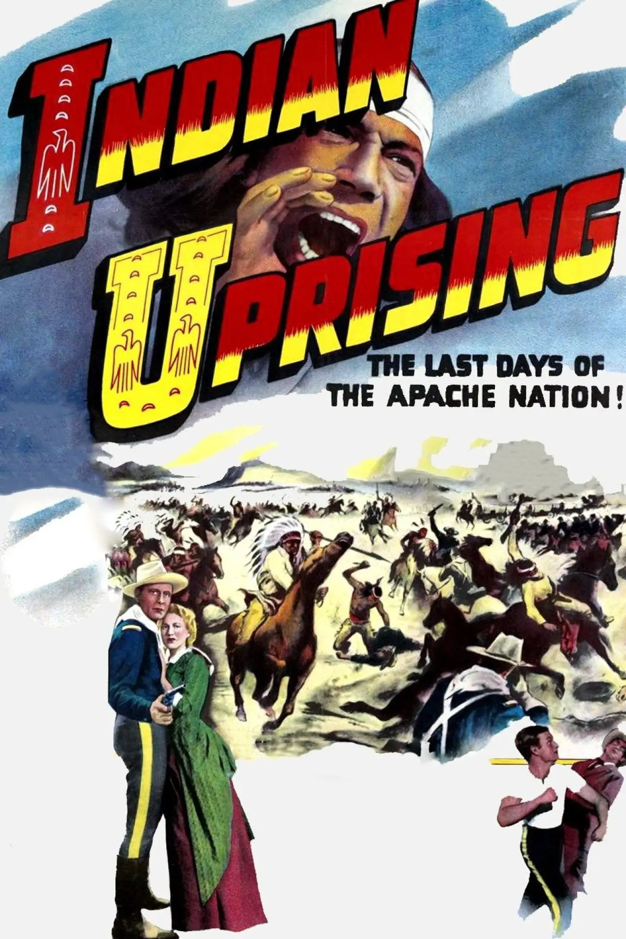 Movie poster "Indian Uprising"