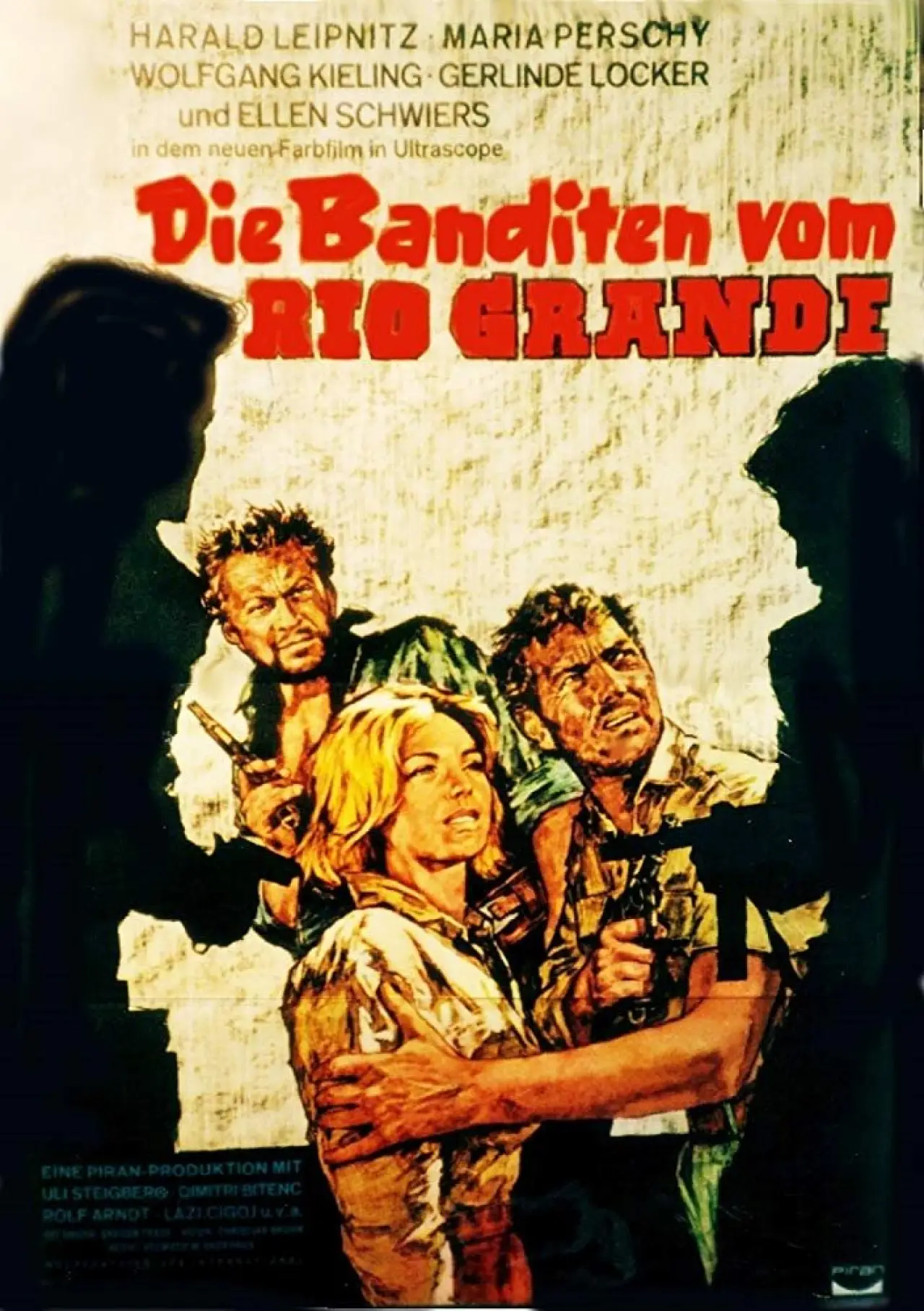 Movie poster "The Bandits of the Rio Grande"