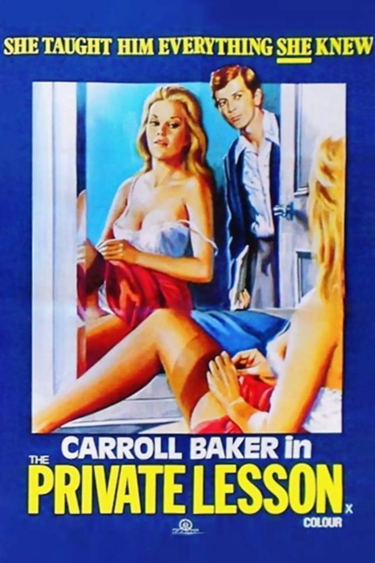 Movie poster "The Private Lesson"
