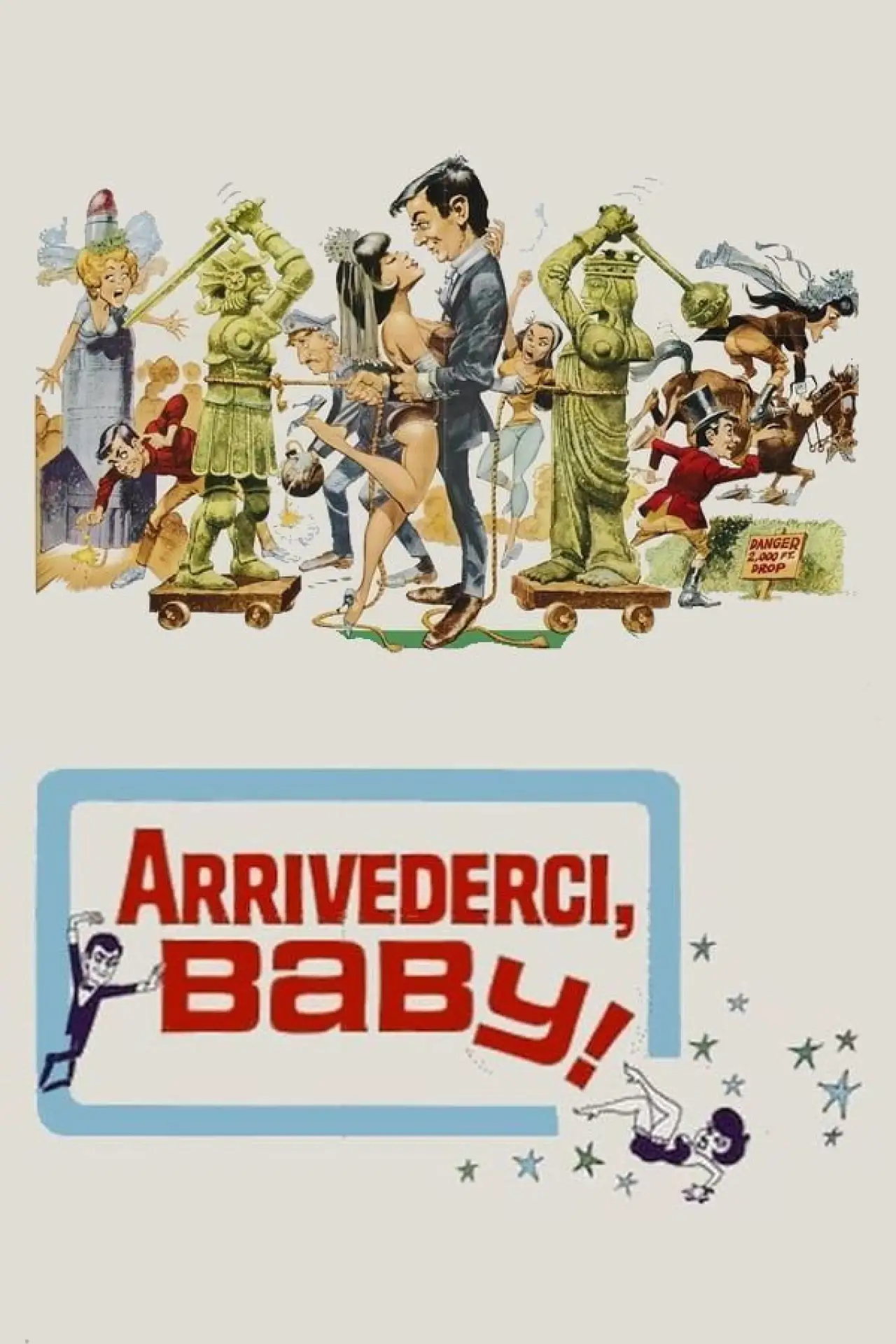 Movie poster "Arrivederci, Baby!"