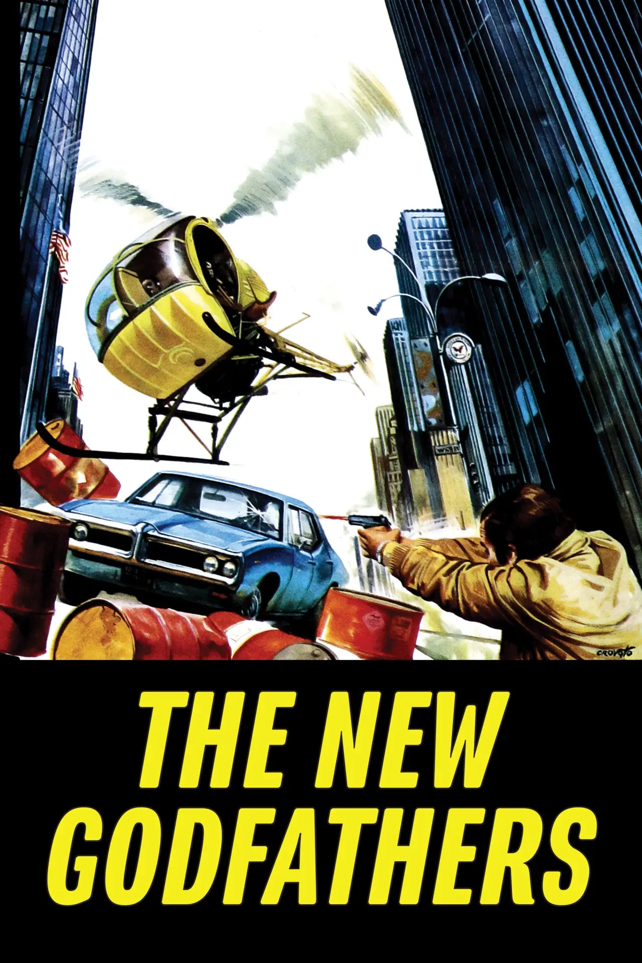 Movie poster "The New Godfathers"