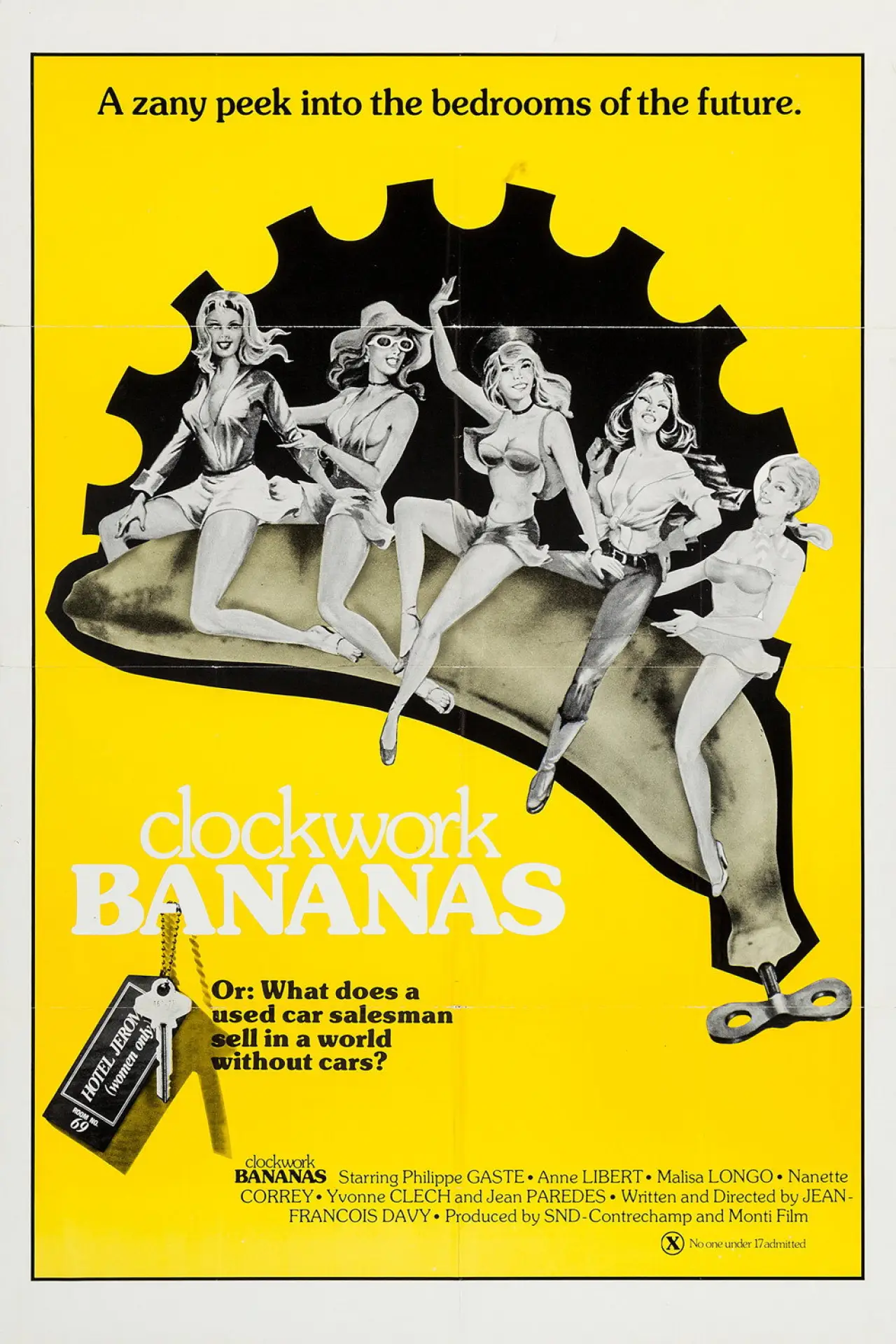 Movie poster "Clockwork Bananas"