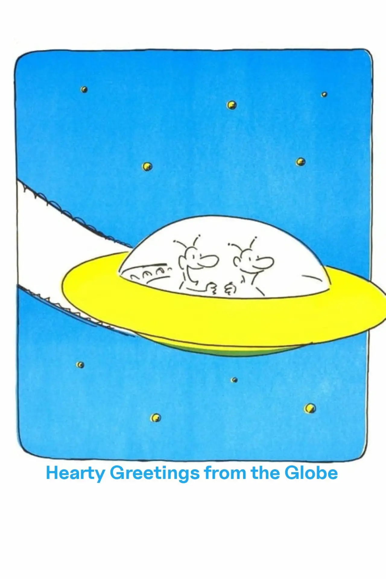 Movie poster "Hearty Greetings from the Globe"