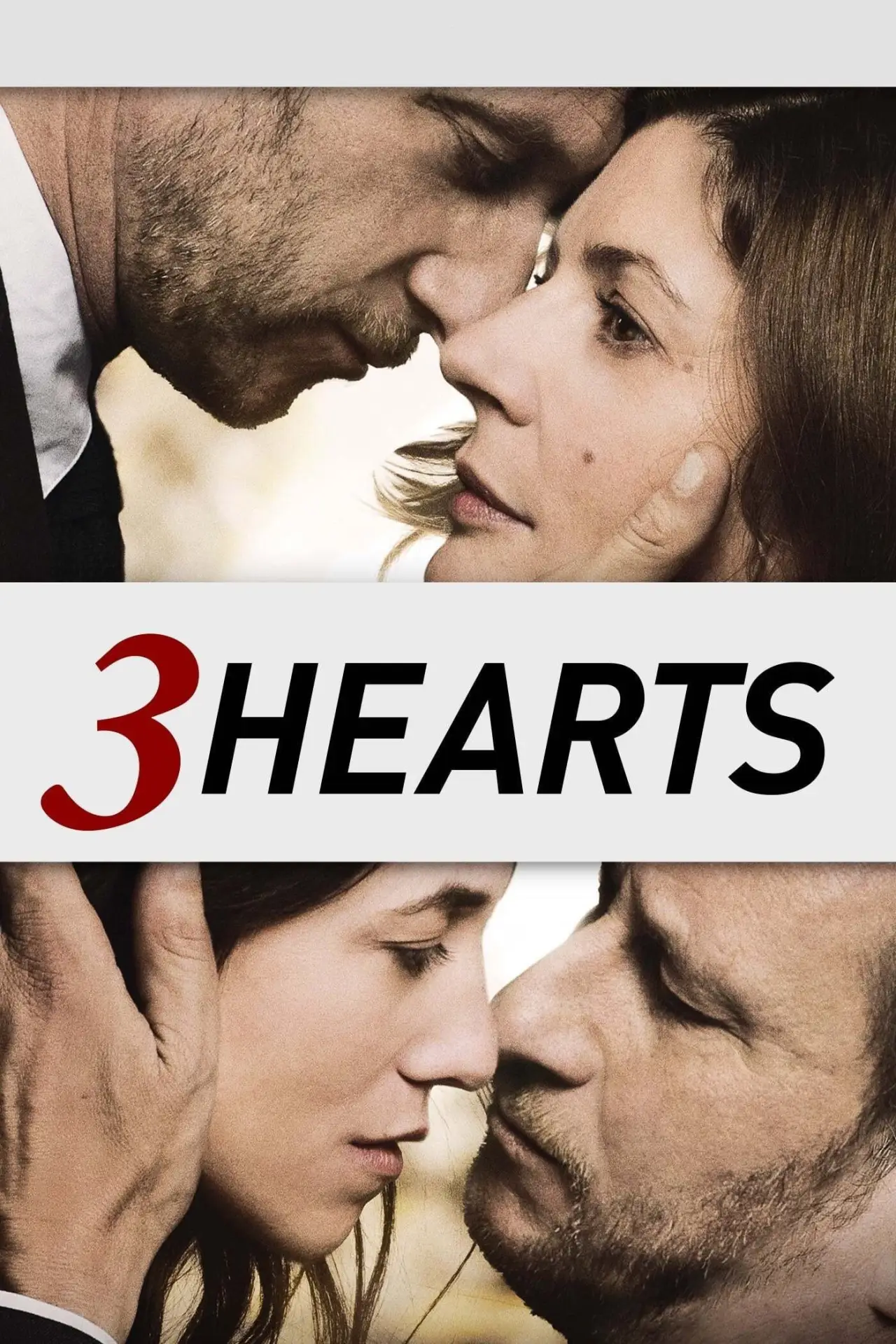 Movie poster "3 Hearts"