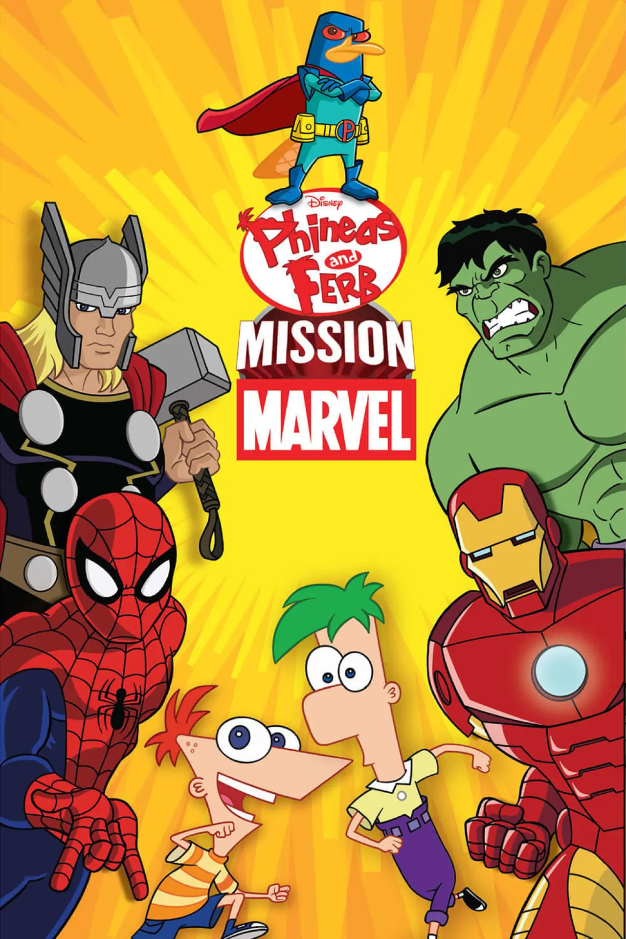 Movie poster "Phineas and Ferb: Mission Marvel"