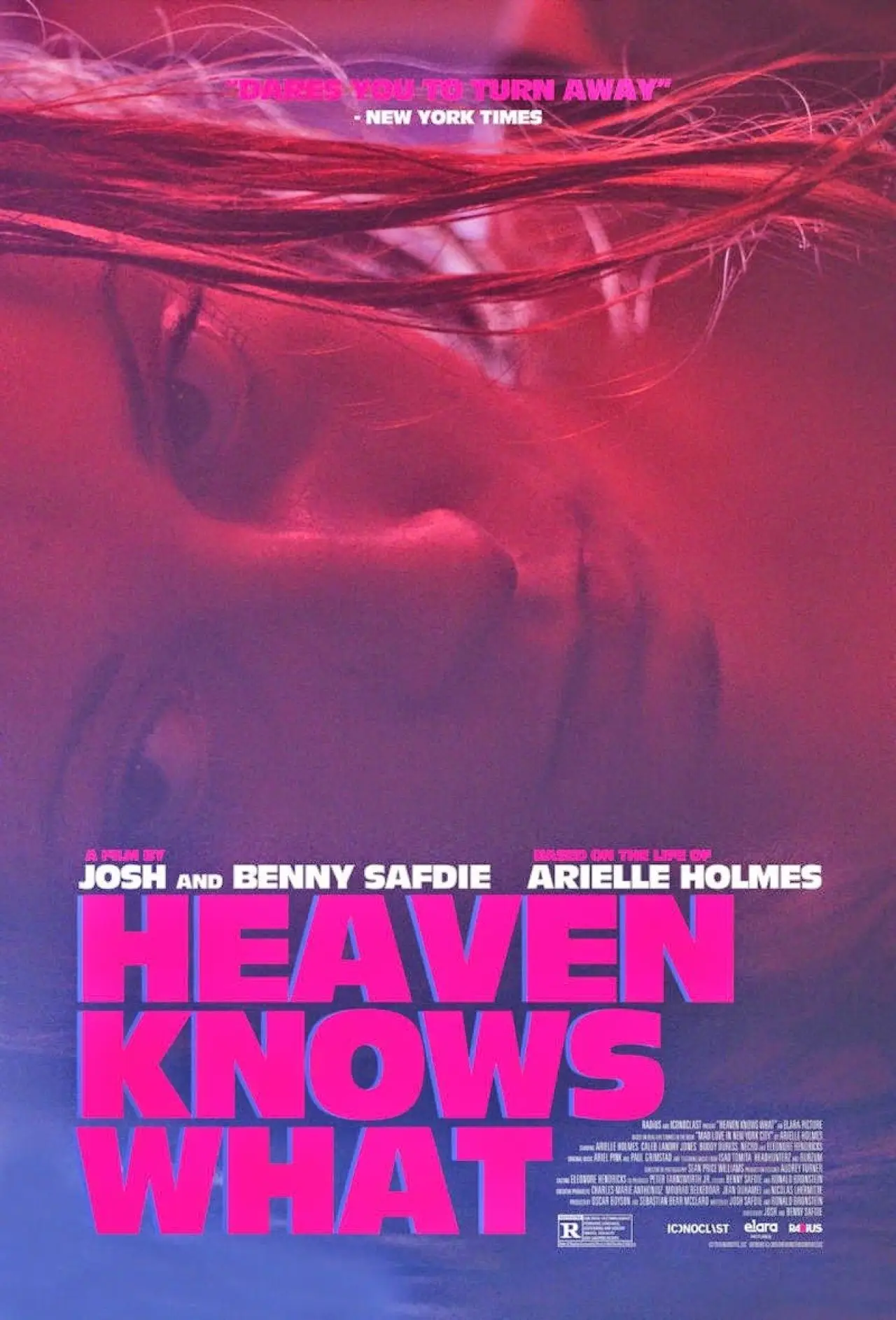 Movie poster "Heaven Knows What"