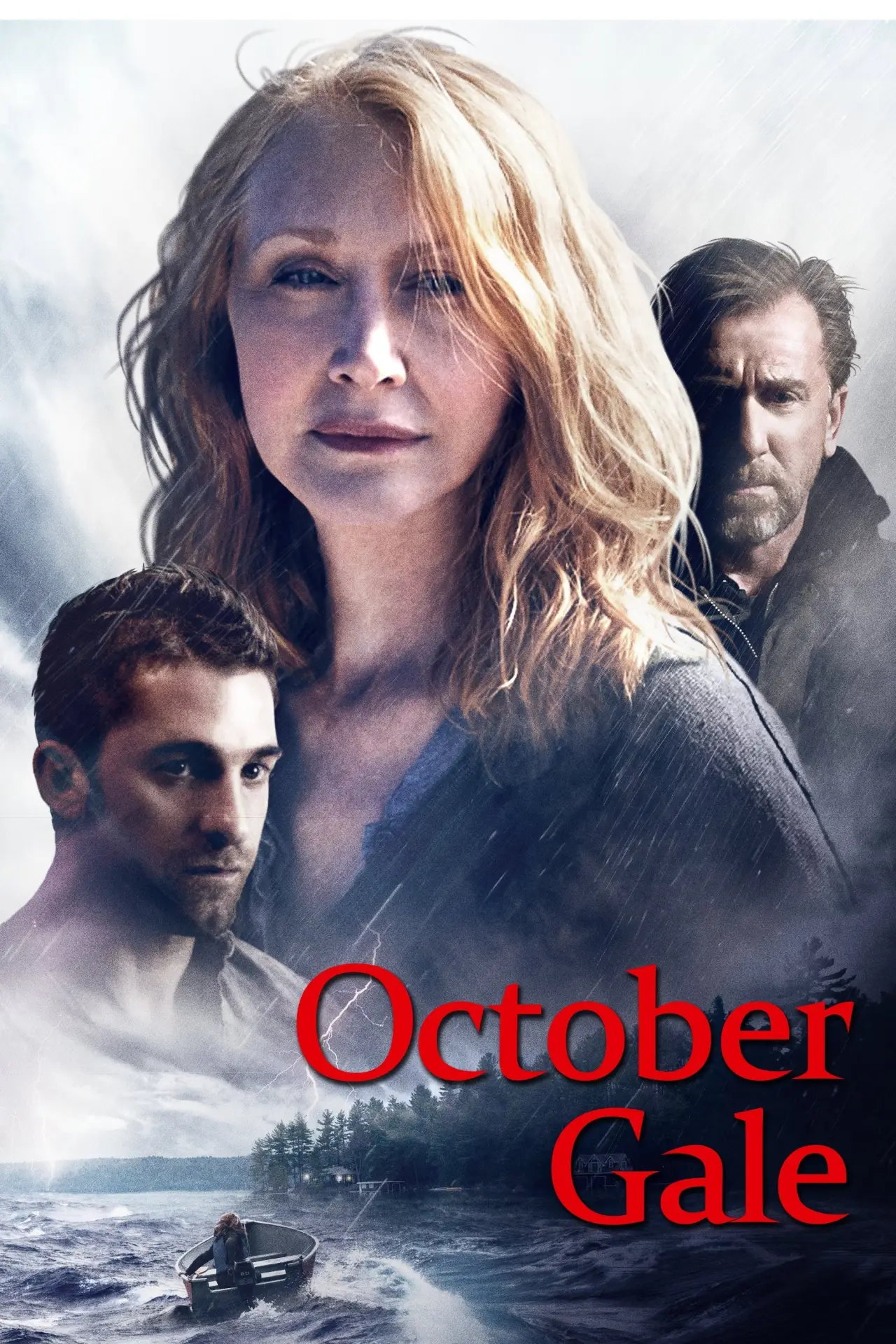 Movie poster "October Gale"