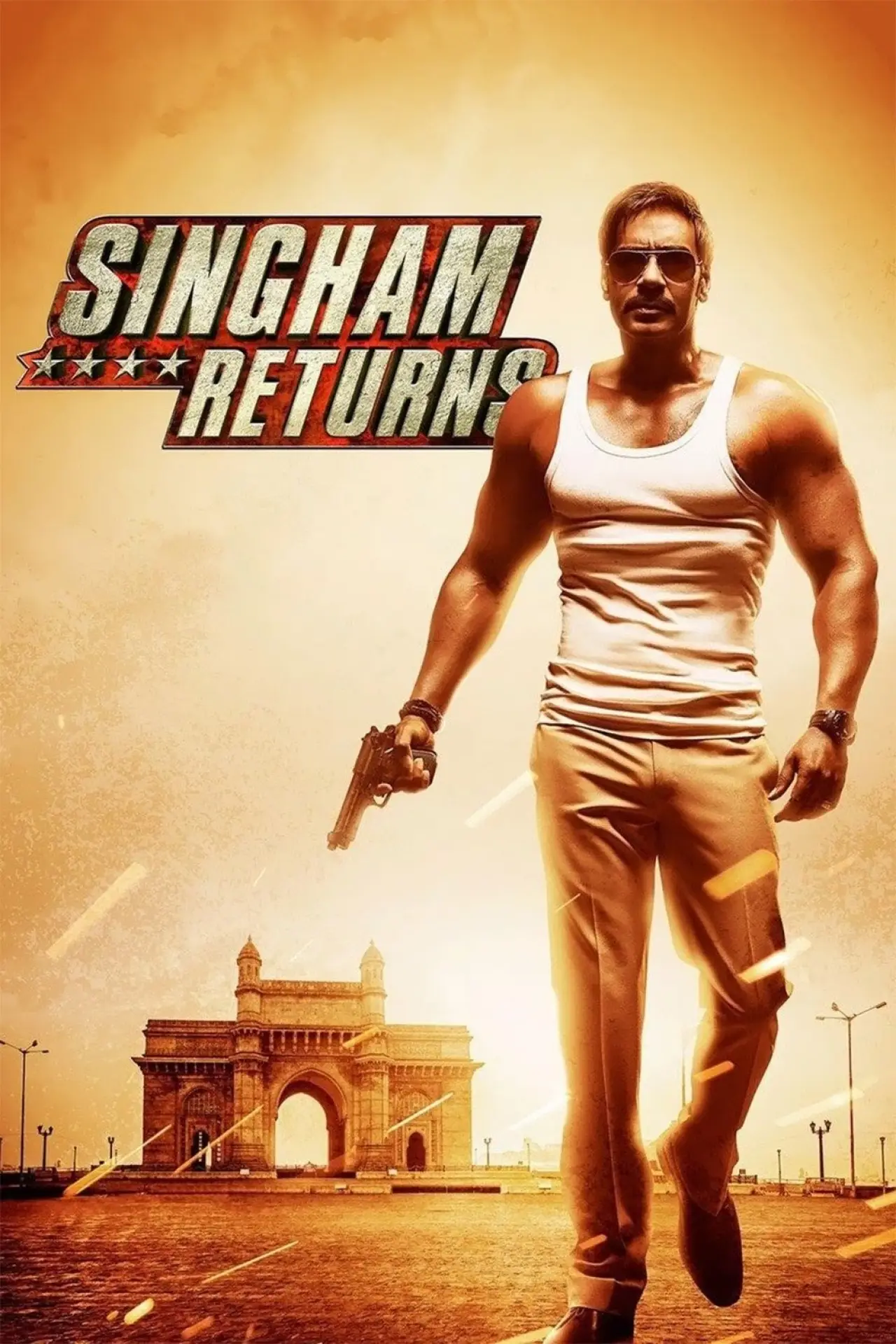 Movie poster "Singham Returns"