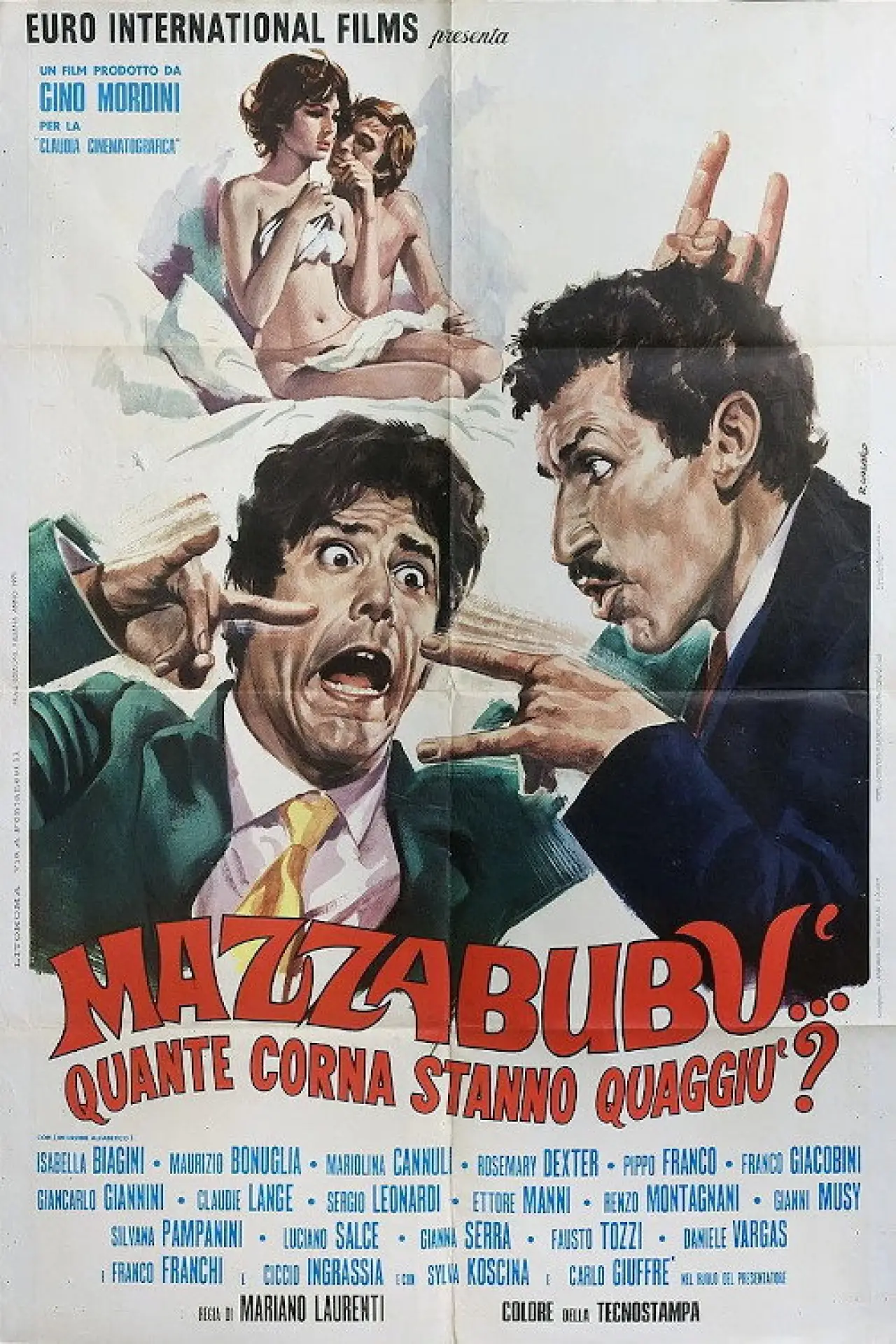 Movie poster "Mazzabubù... quante corna stanno quaggiù?"