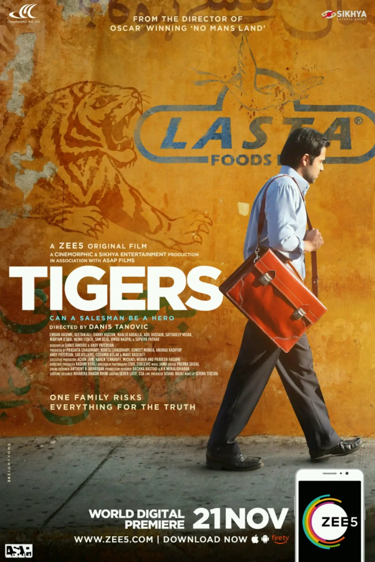 Movie poster "Tigers"