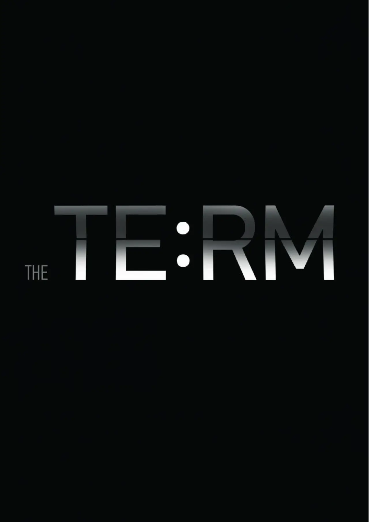 Movie poster "The Term. Beginning of a Big Story"