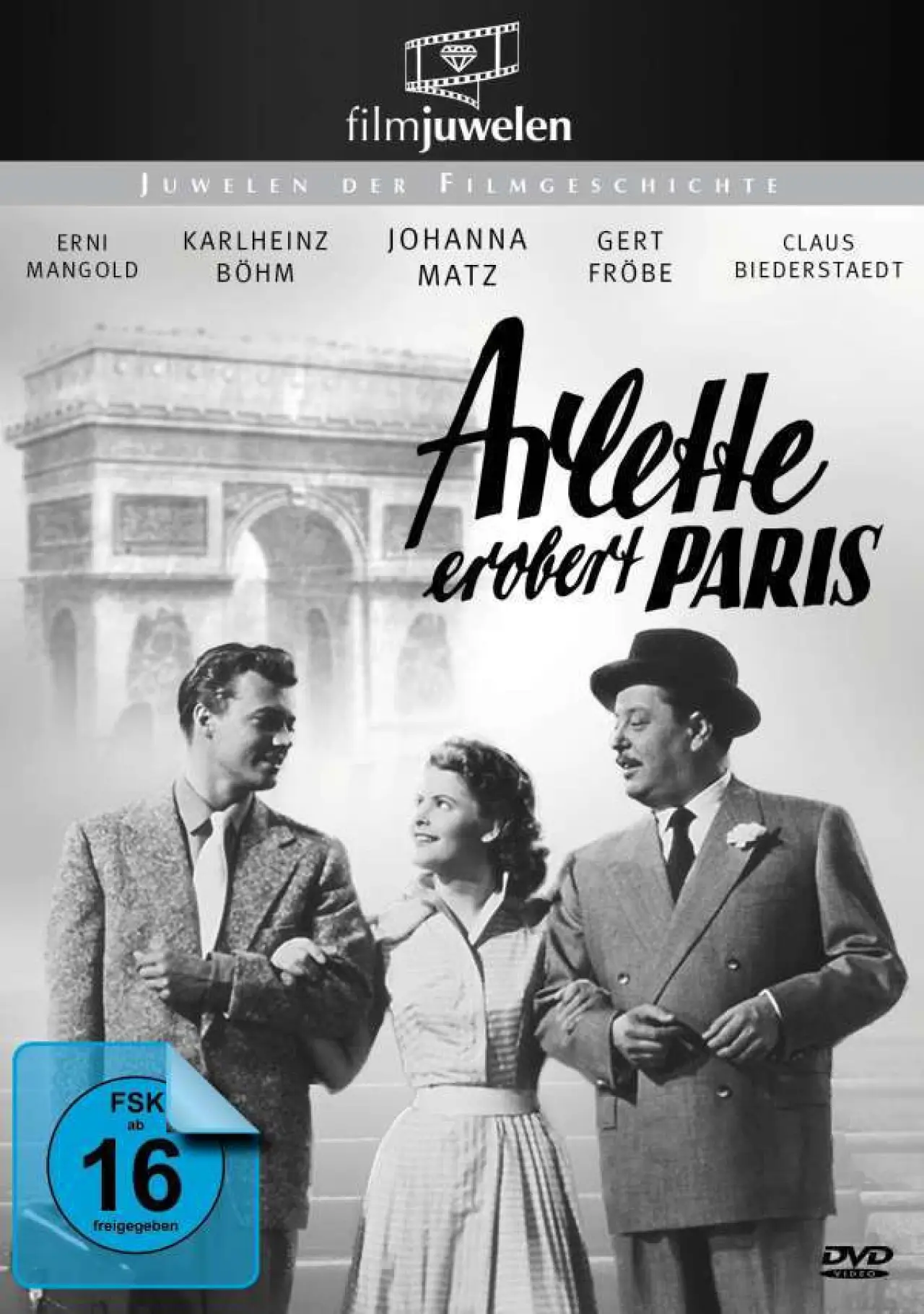 Movie poster "Arlette Conquers Paris"