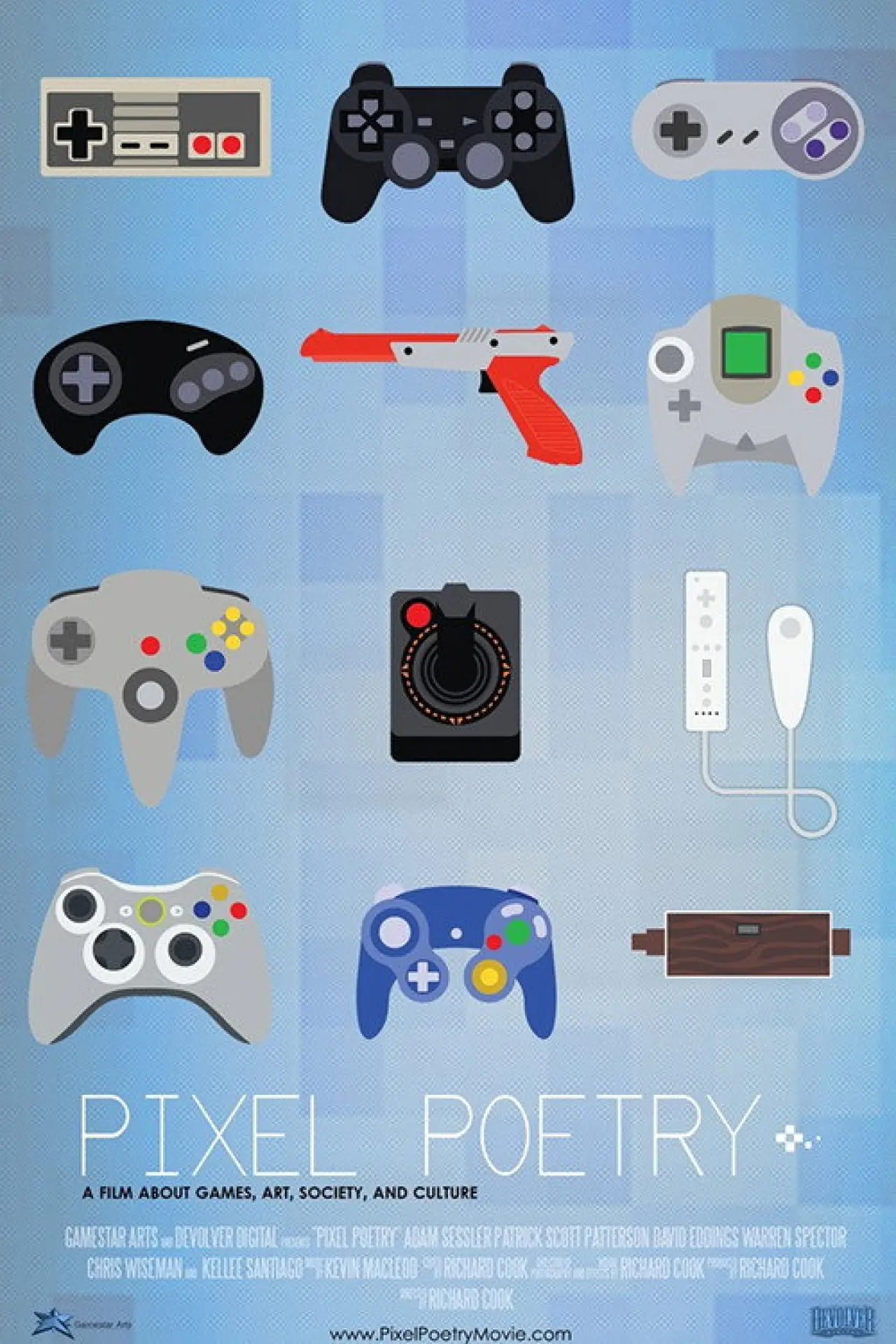 Movie poster "Pixel Poetry"