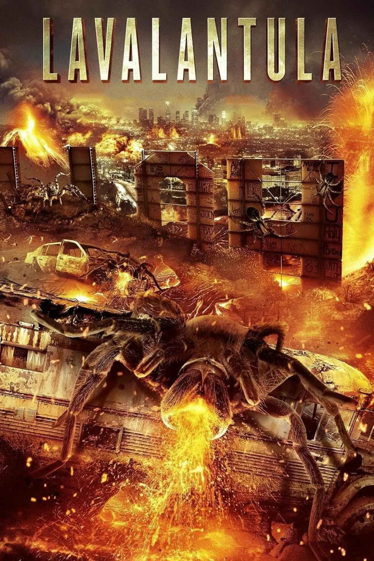 Movie poster "Lavalantula"