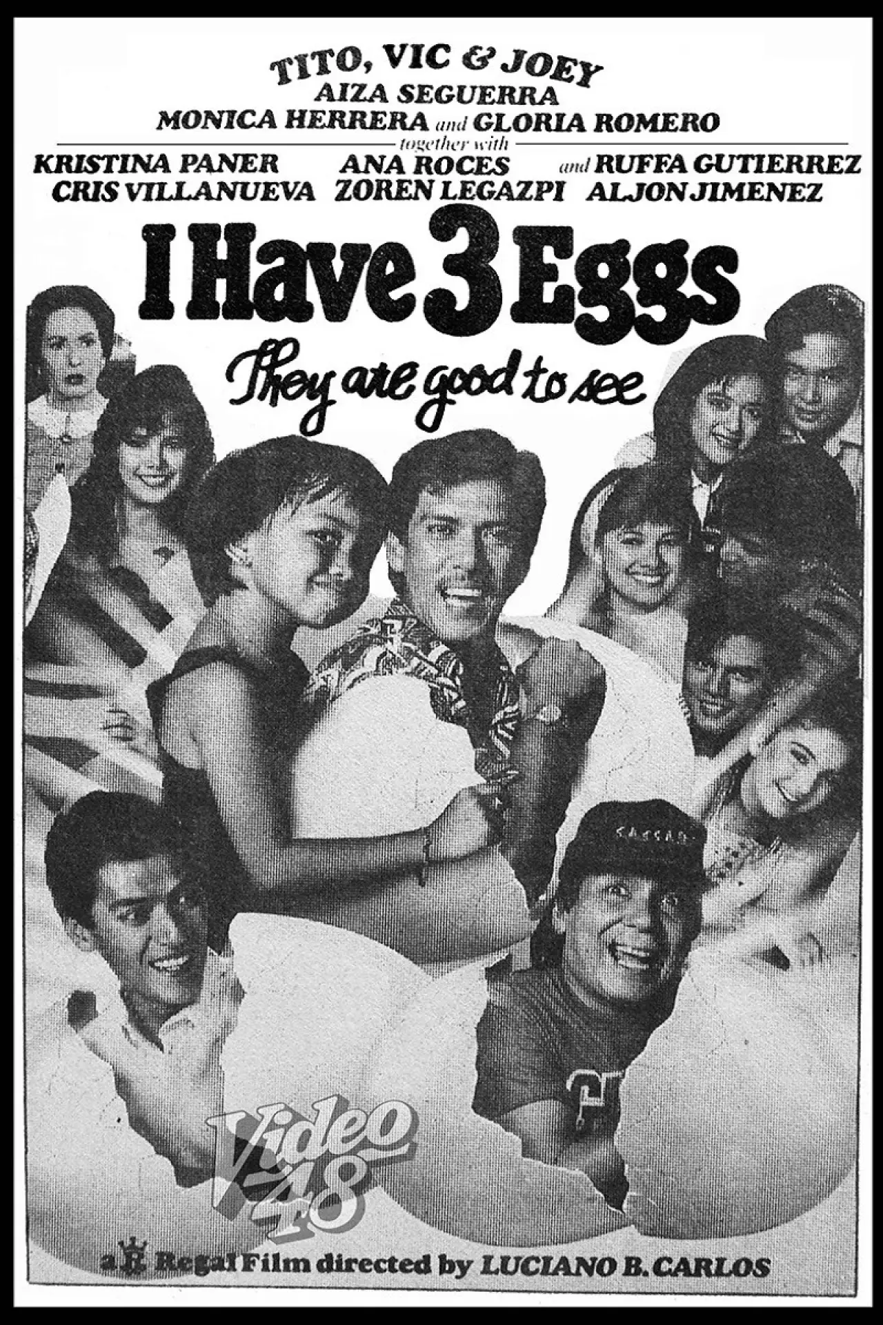 Movie poster "I Have 3 Eggs"