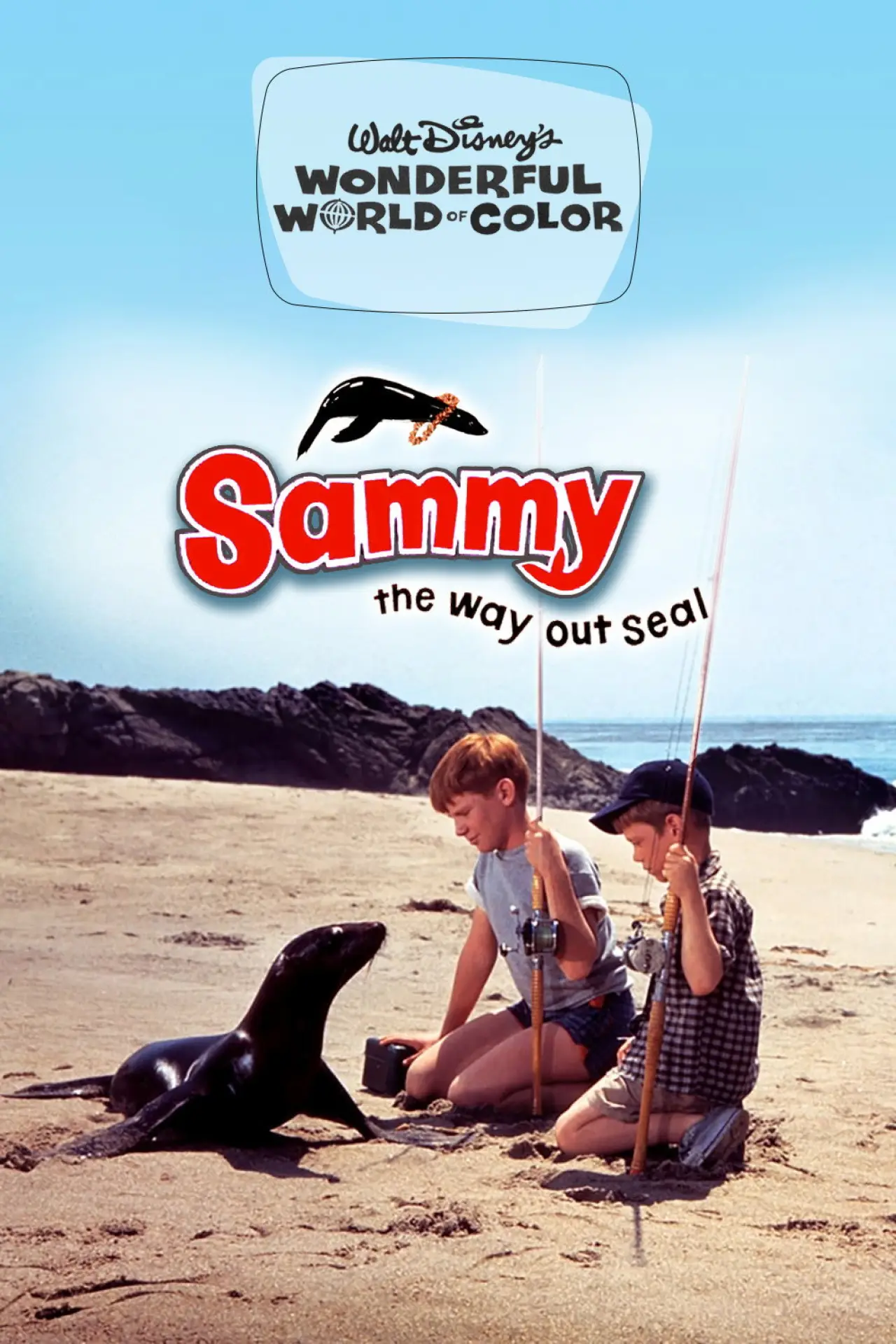 Movie poster "Sammy, the Way-Out Seal"
