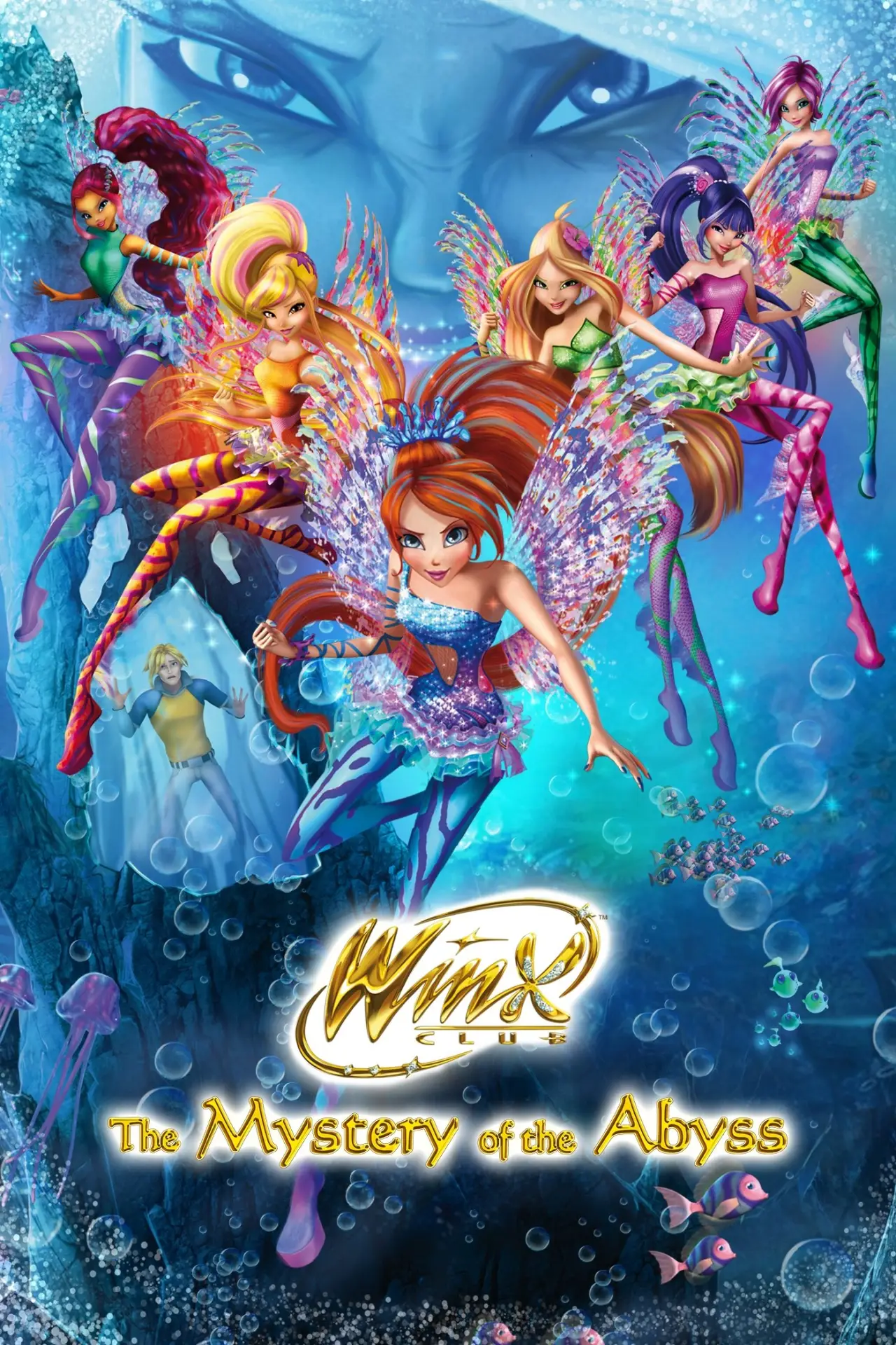 Movie poster "Winx Club: The Mystery of the Abyss"