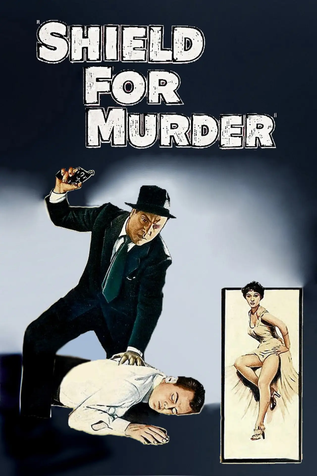 Movie poster "Shield for Murder"