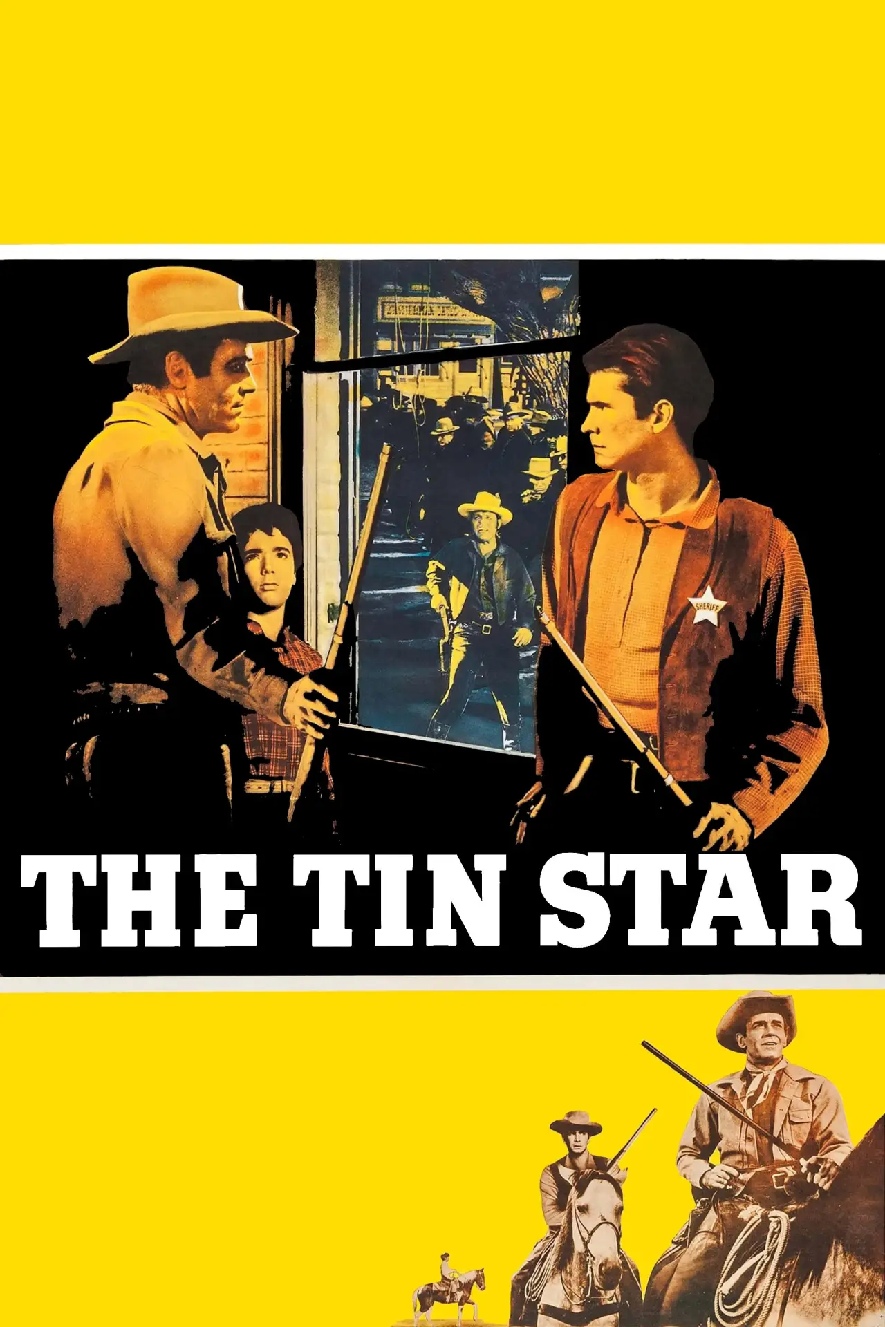 Movie poster "The Tin Star"