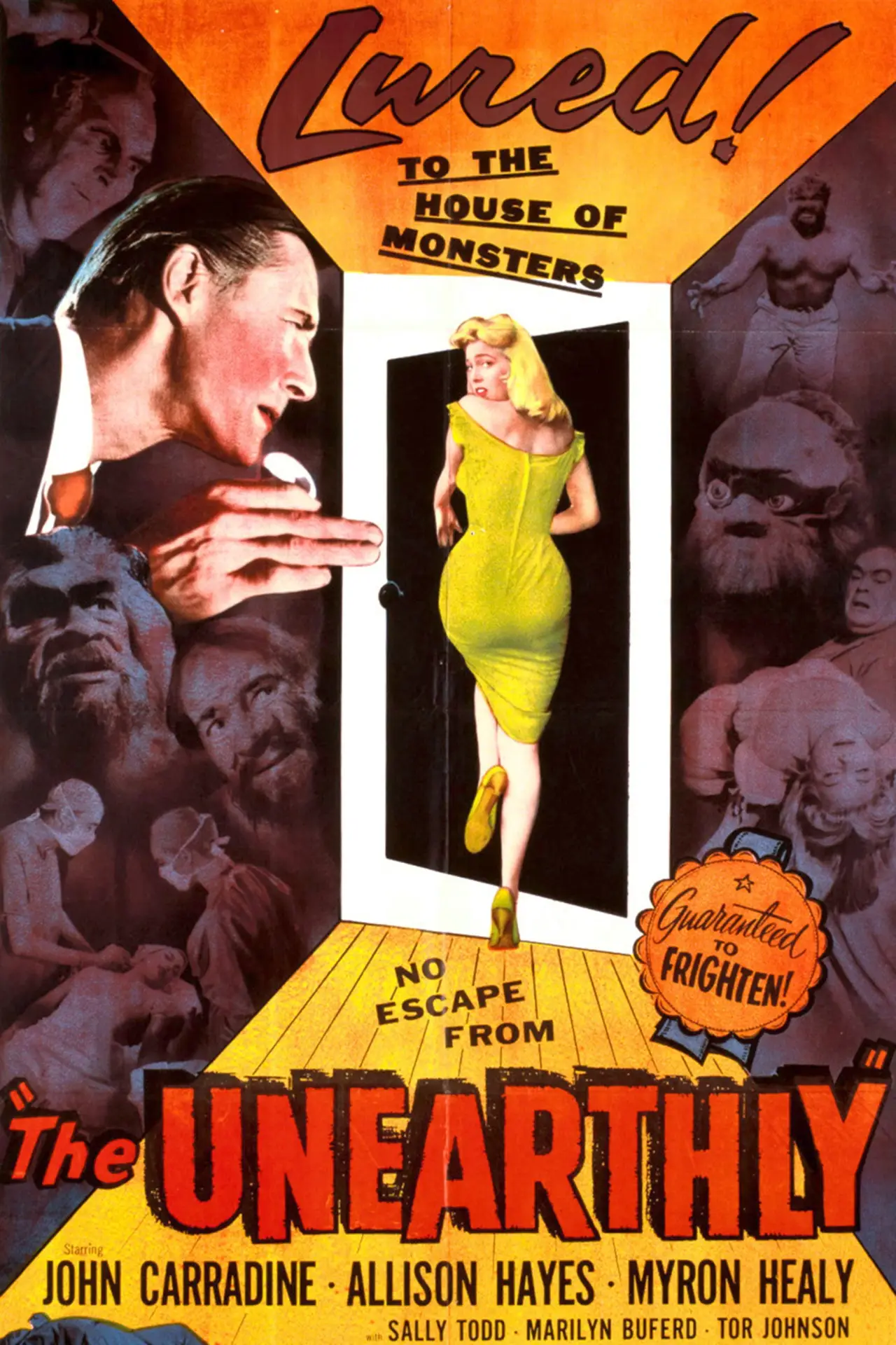 Movie poster "The Unearthly"