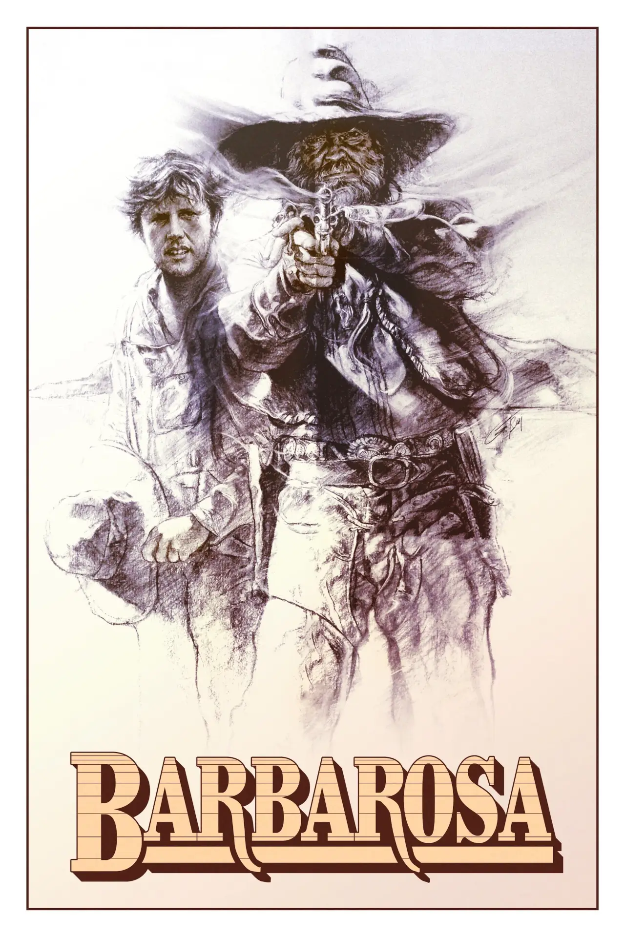 Movie poster "Barbarosa"