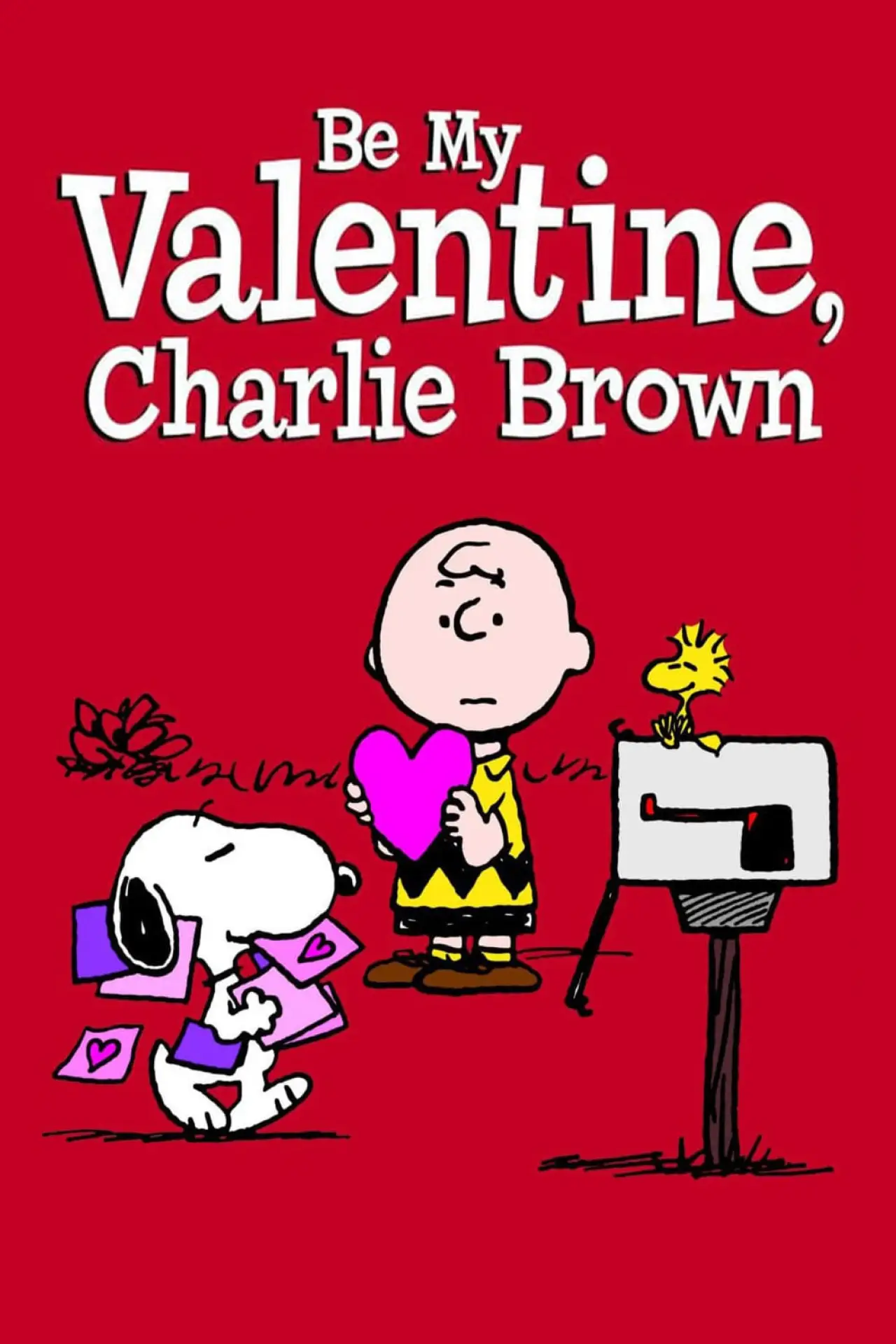 Movie poster "Be My Valentine, Charlie Brown"