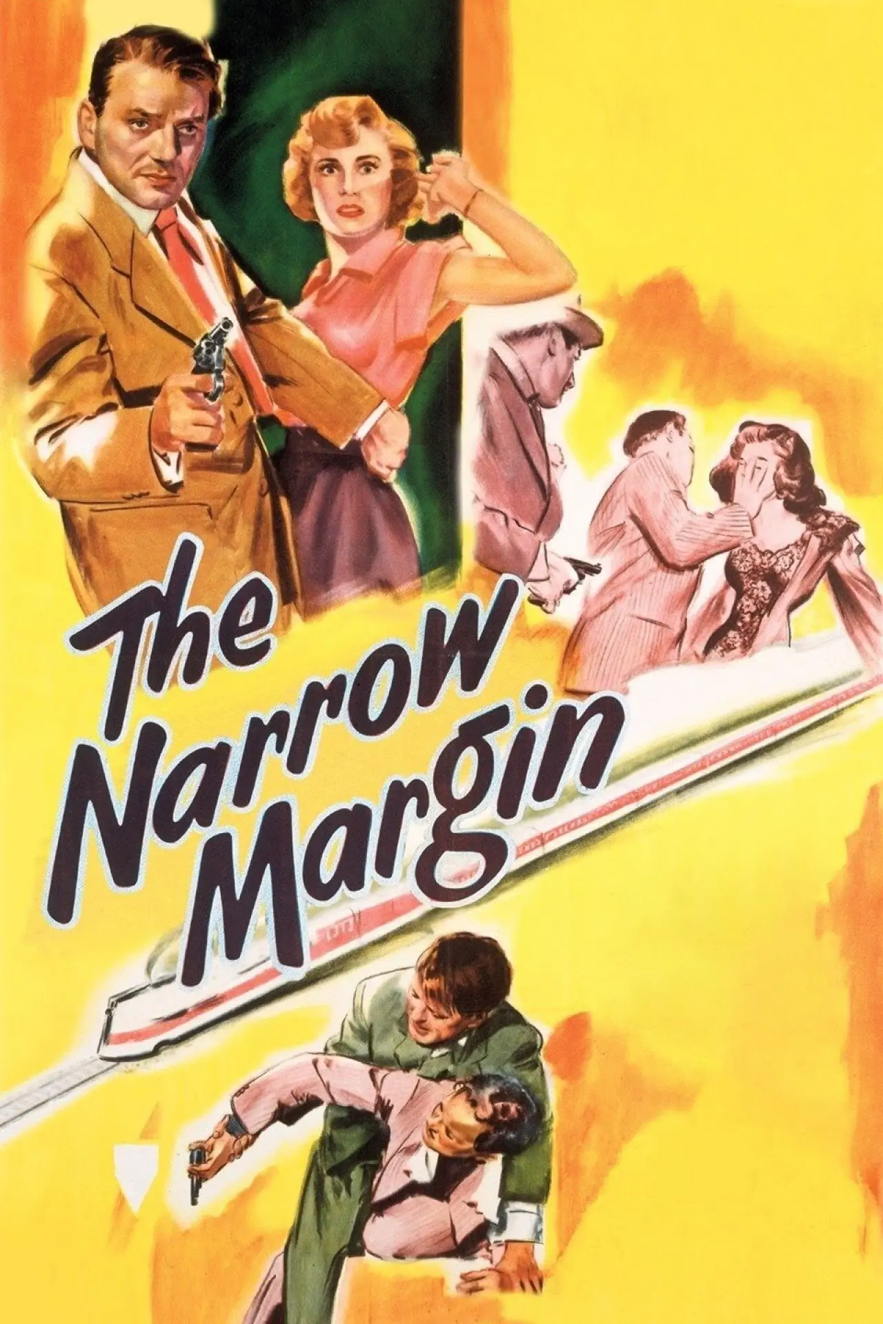 Movie poster "The Narrow Margin"