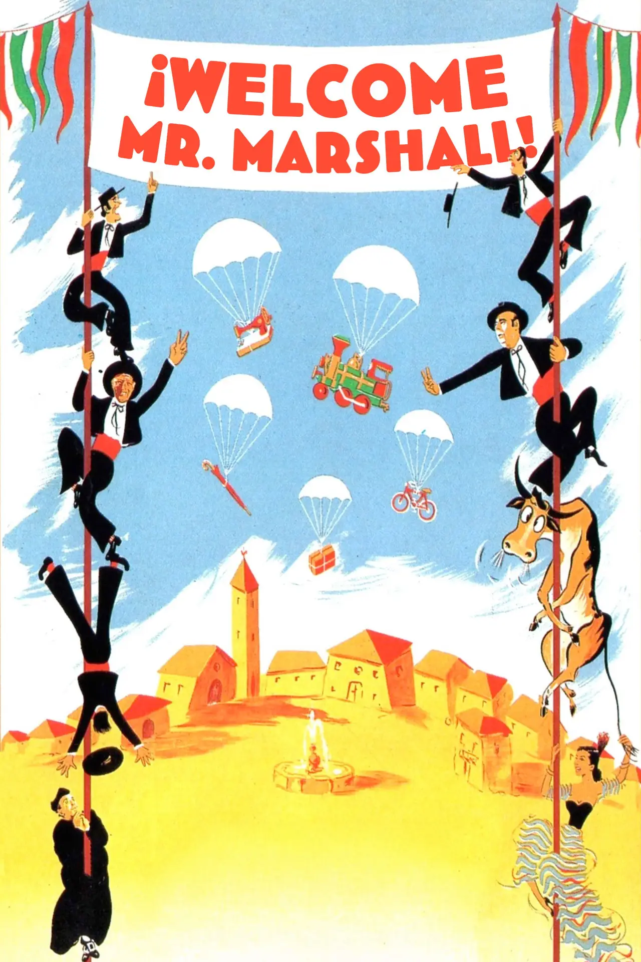 Movie poster "Welcome Mr. Marshall!"
