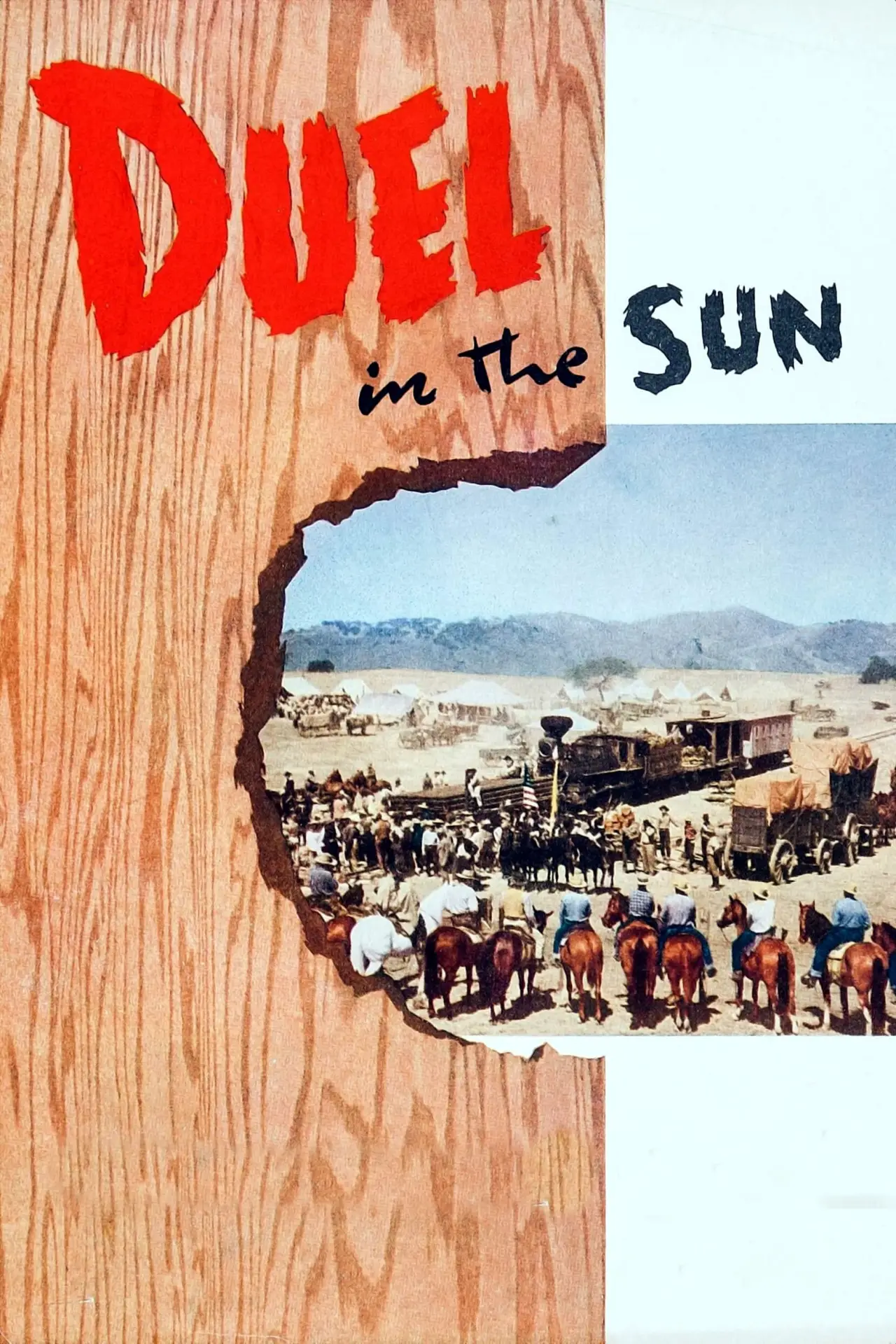Movie poster "Duel in the Sun"