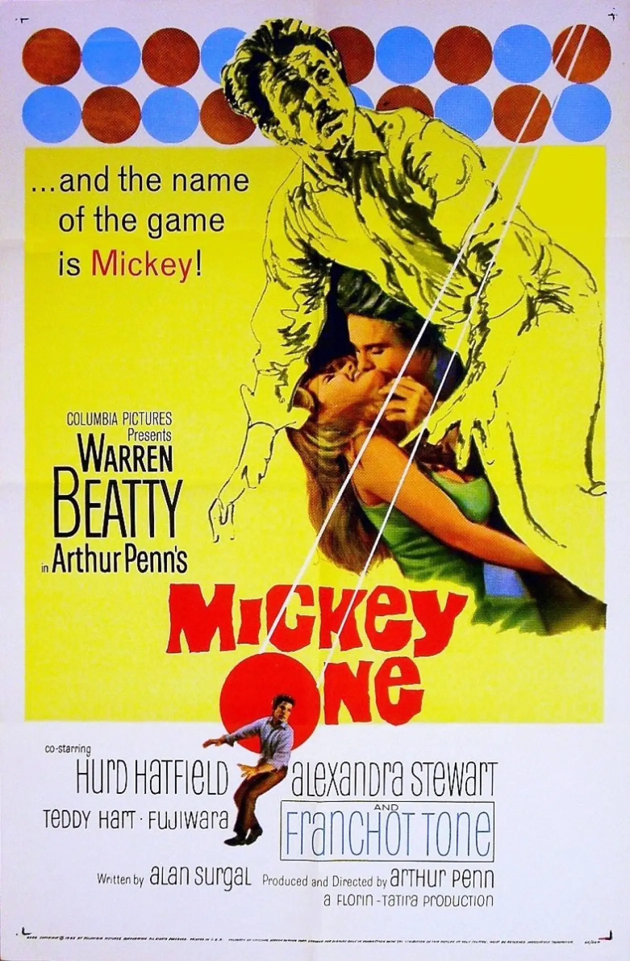 Movie poster "Mickey One"