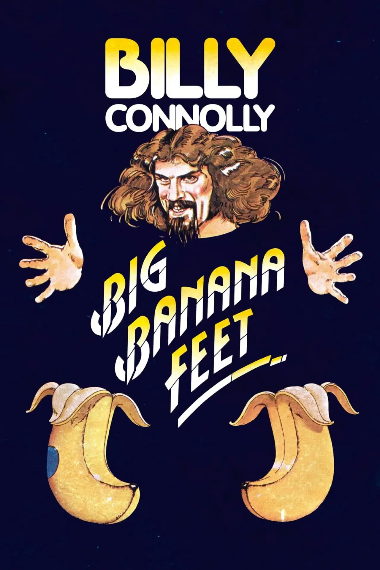 Movie poster "Billy Connolly: Big Banana Feet"