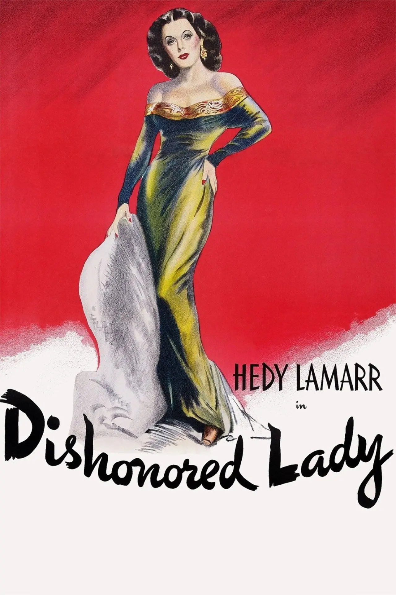 Movie poster "Dishonored Lady"