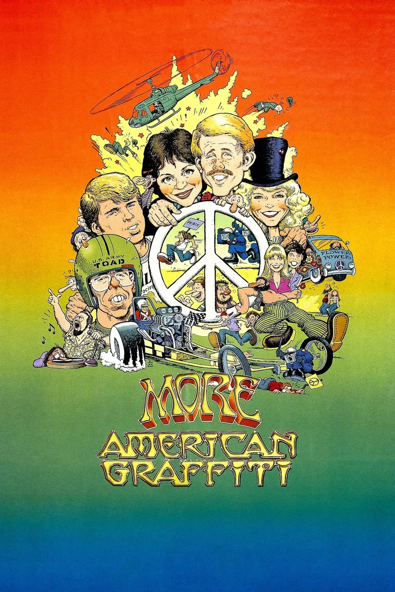 Movie poster "More American Graffiti"