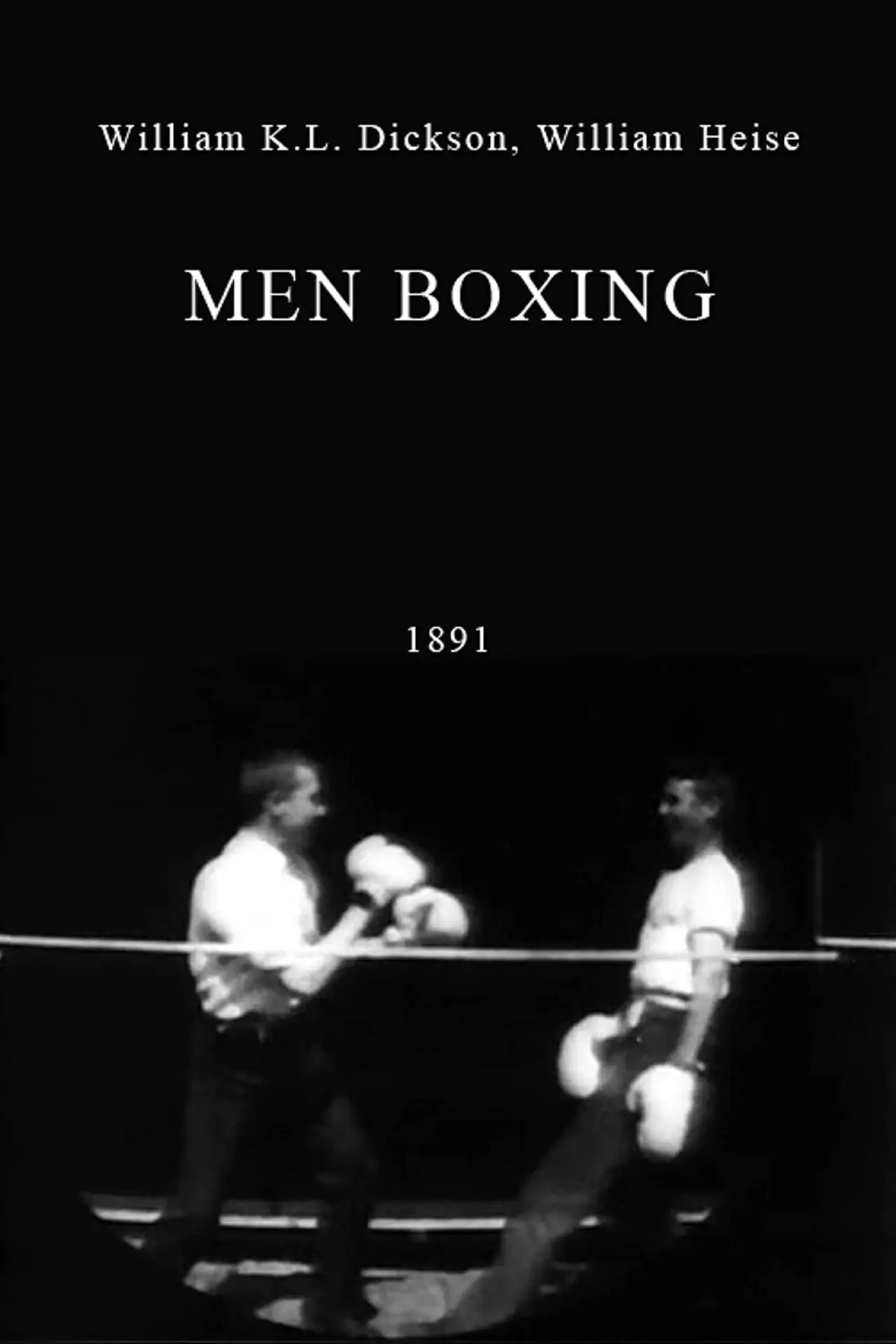 Movie poster "Men Boxing"
