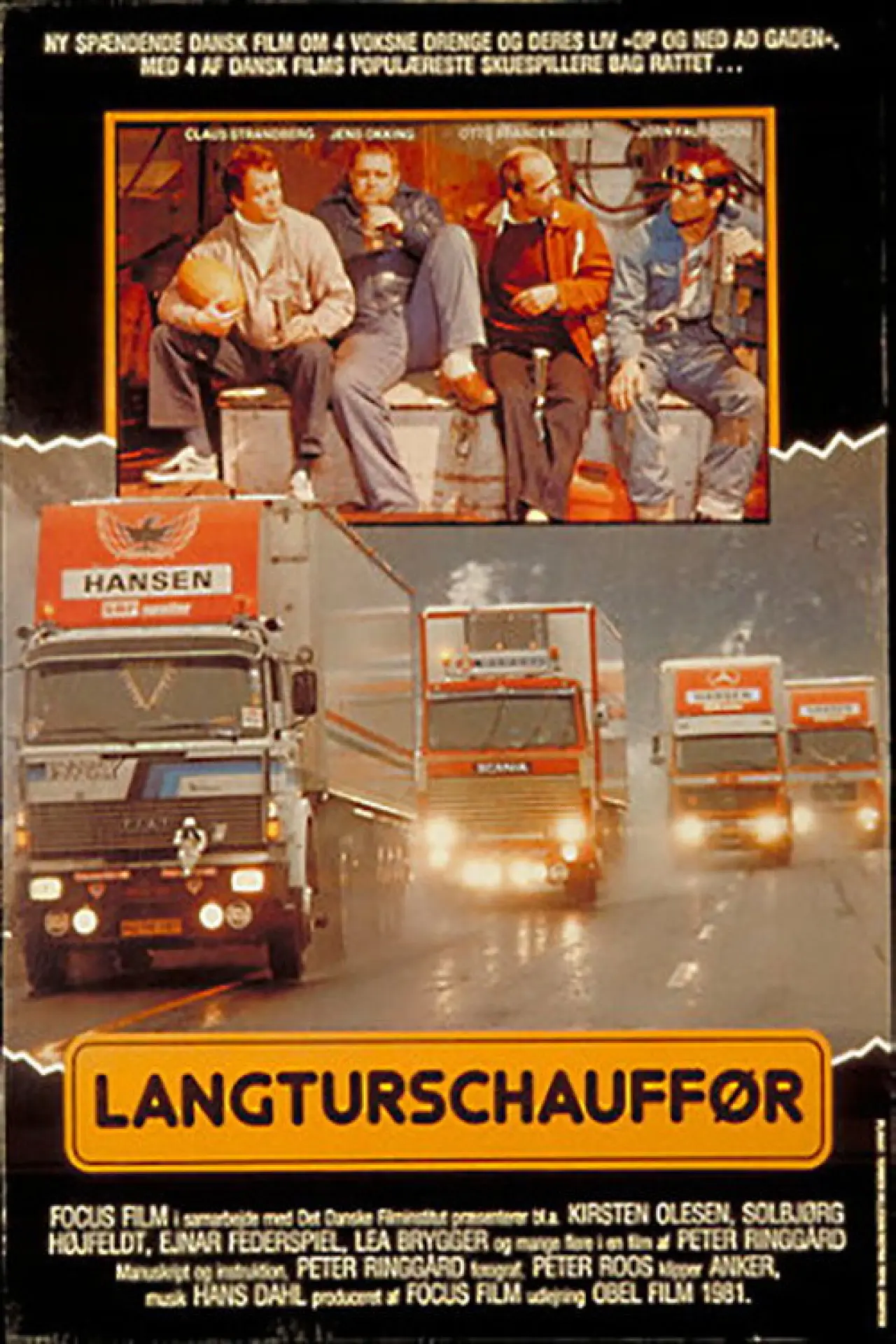 Movie poster "Truck-driver"