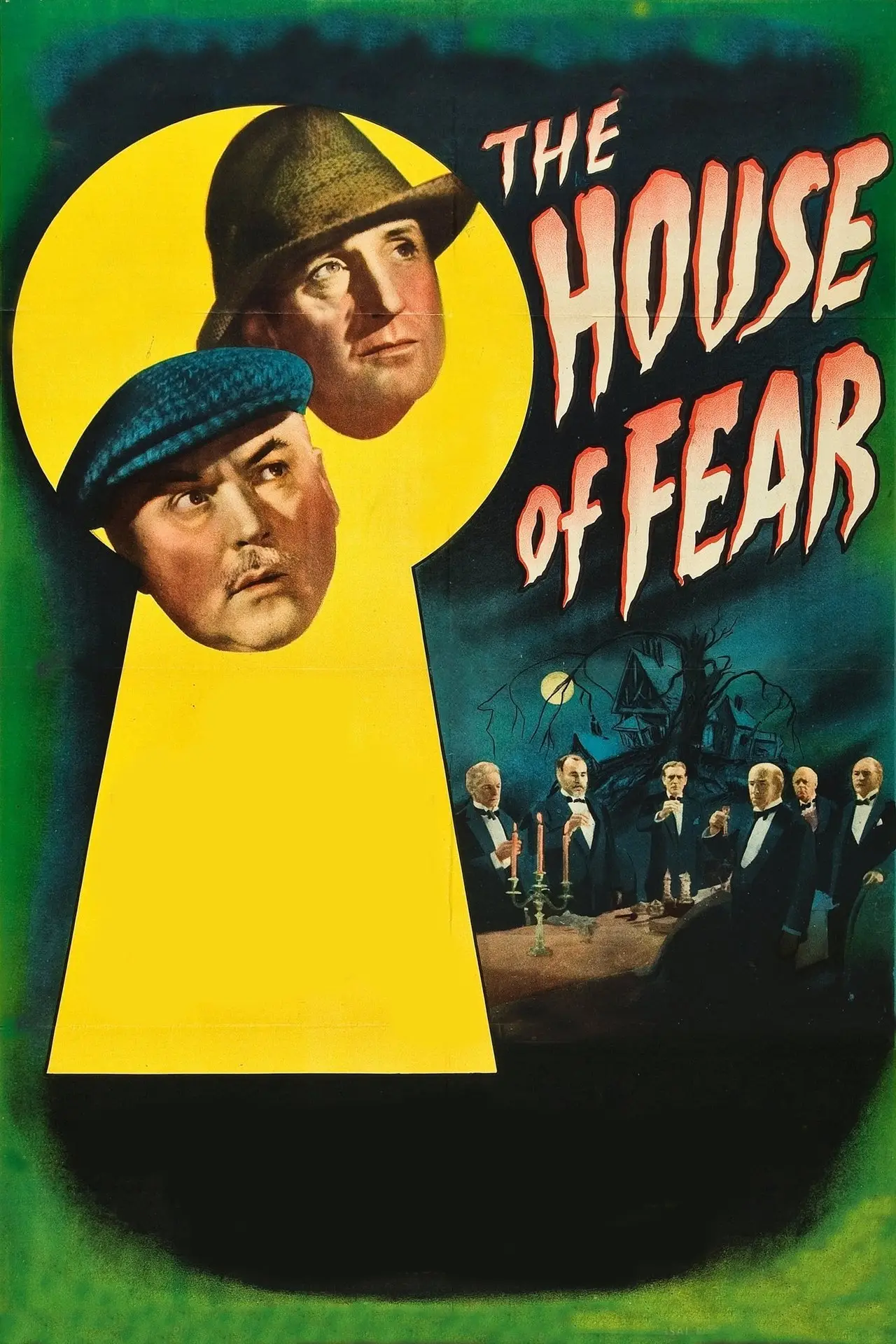 Movie poster "The House of Fear"