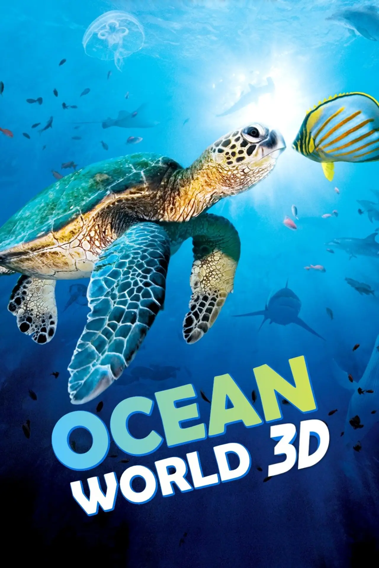 Movie poster "OceanWorld 3D"