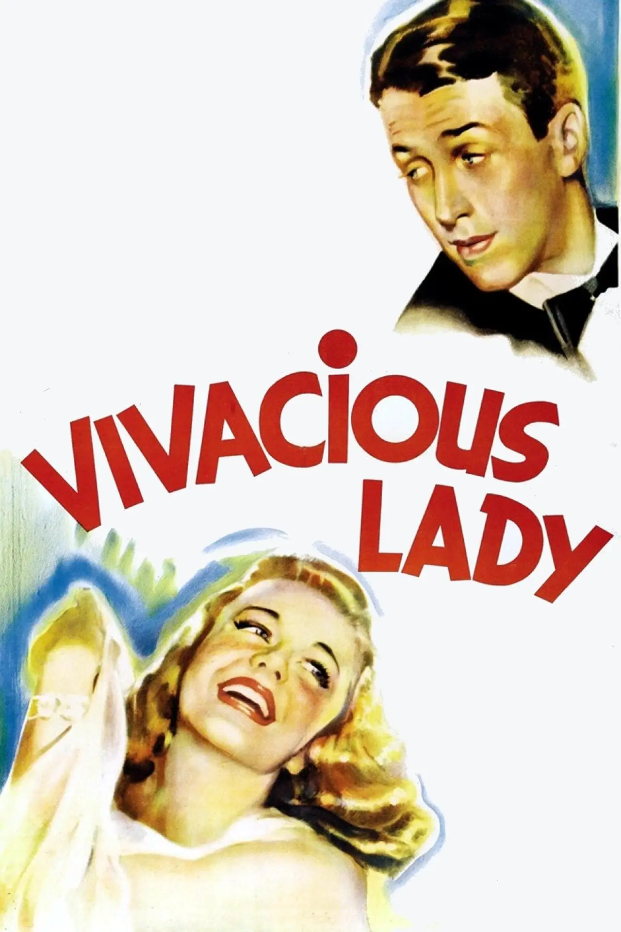 Movie poster "Vivacious Lady"