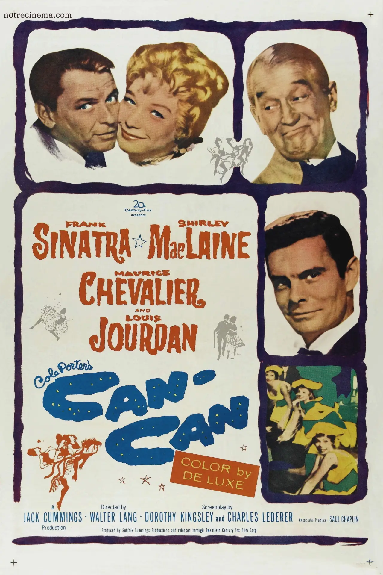 Movie poster "Can-Can"