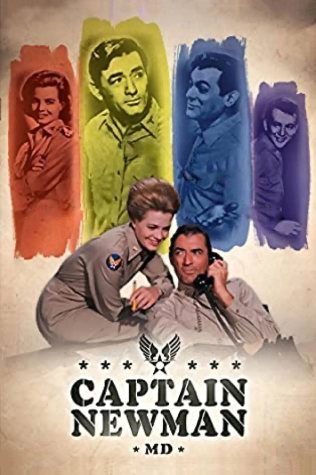 Movie poster "Captain Newman, M.D."